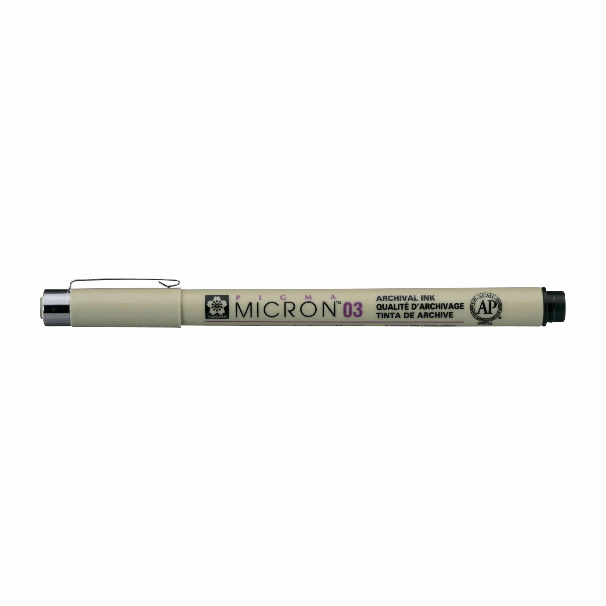 SUKARA PEN PIGMA MICRON 03 FINE POINT 0.35MM - BLACK (SAKXSDK0349)
