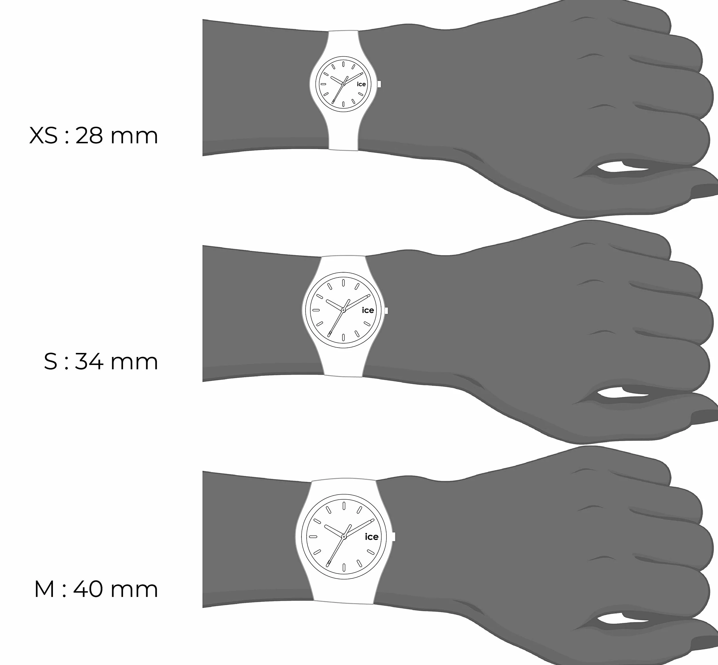 Ice-Watch - ICE fantasia Rainbow pink - Dziewczęcy różowy zegarek z silikonowym paskiem - 018424 (Extra Small)