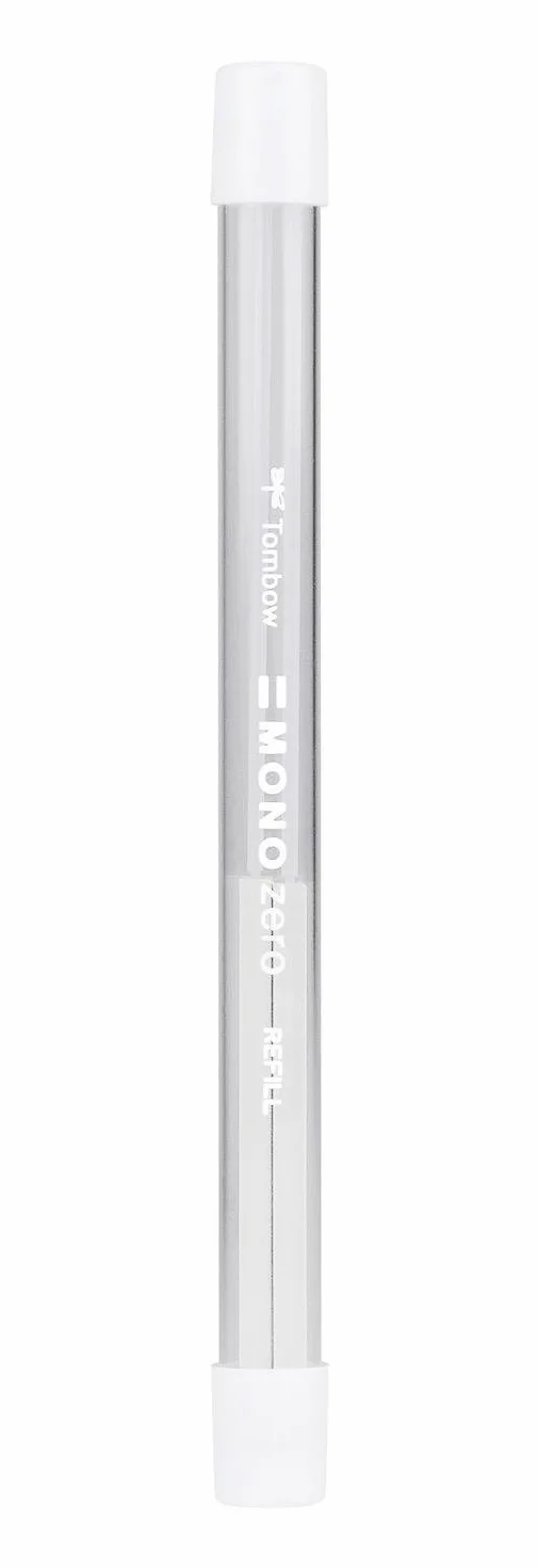 Tombow ER-KUS Końcówka do Gumki, Biały, 2,5 x 5 mm, 2 sztuki