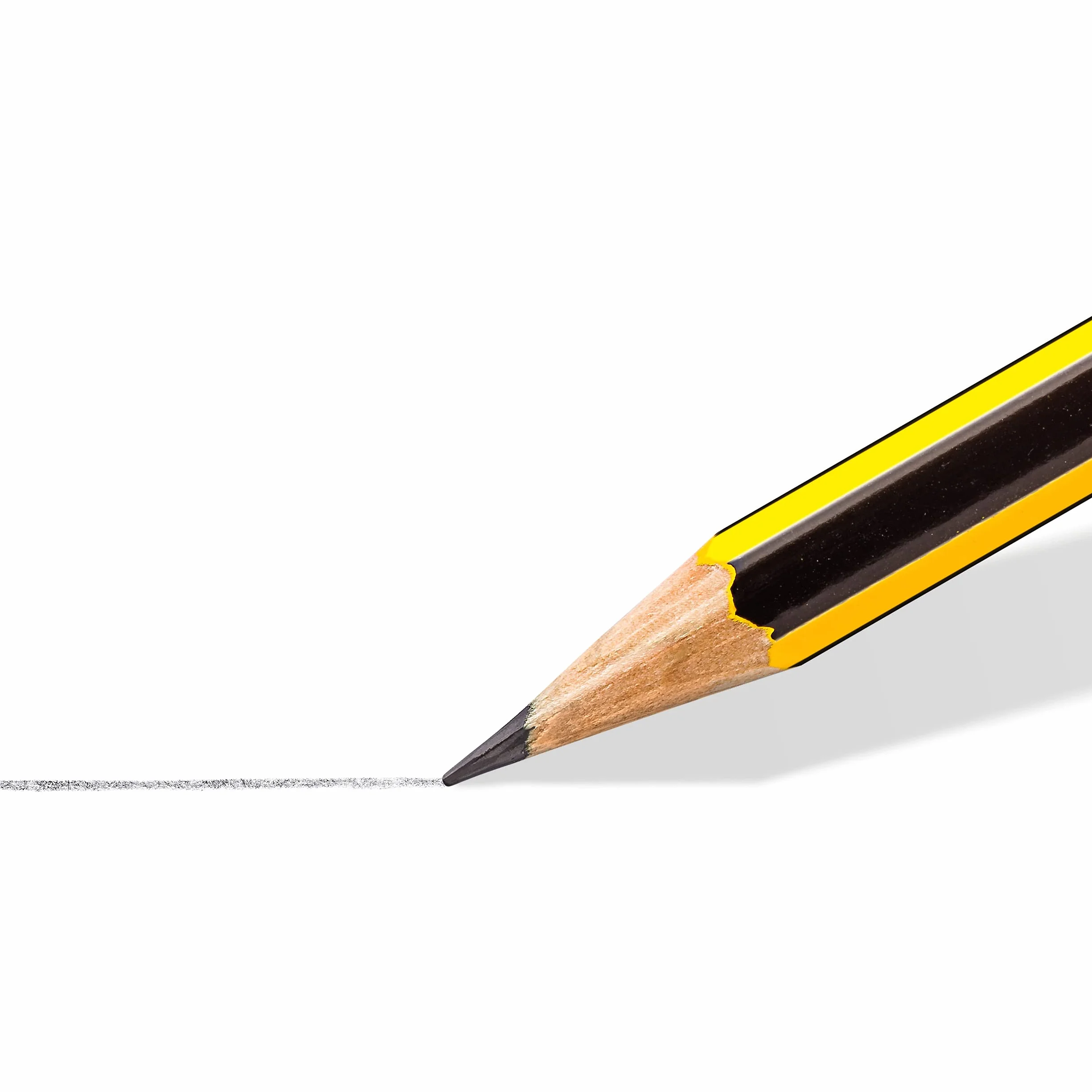 STAEDTLER 122-2 BK10 Noris ołówek (HB, sześciokątny, z gumką, zestaw 10 niezwykle odpornych na złamania ołówków, wysoka jakość, wyprodukowano w Niemczech, sprawdzony klasyk)