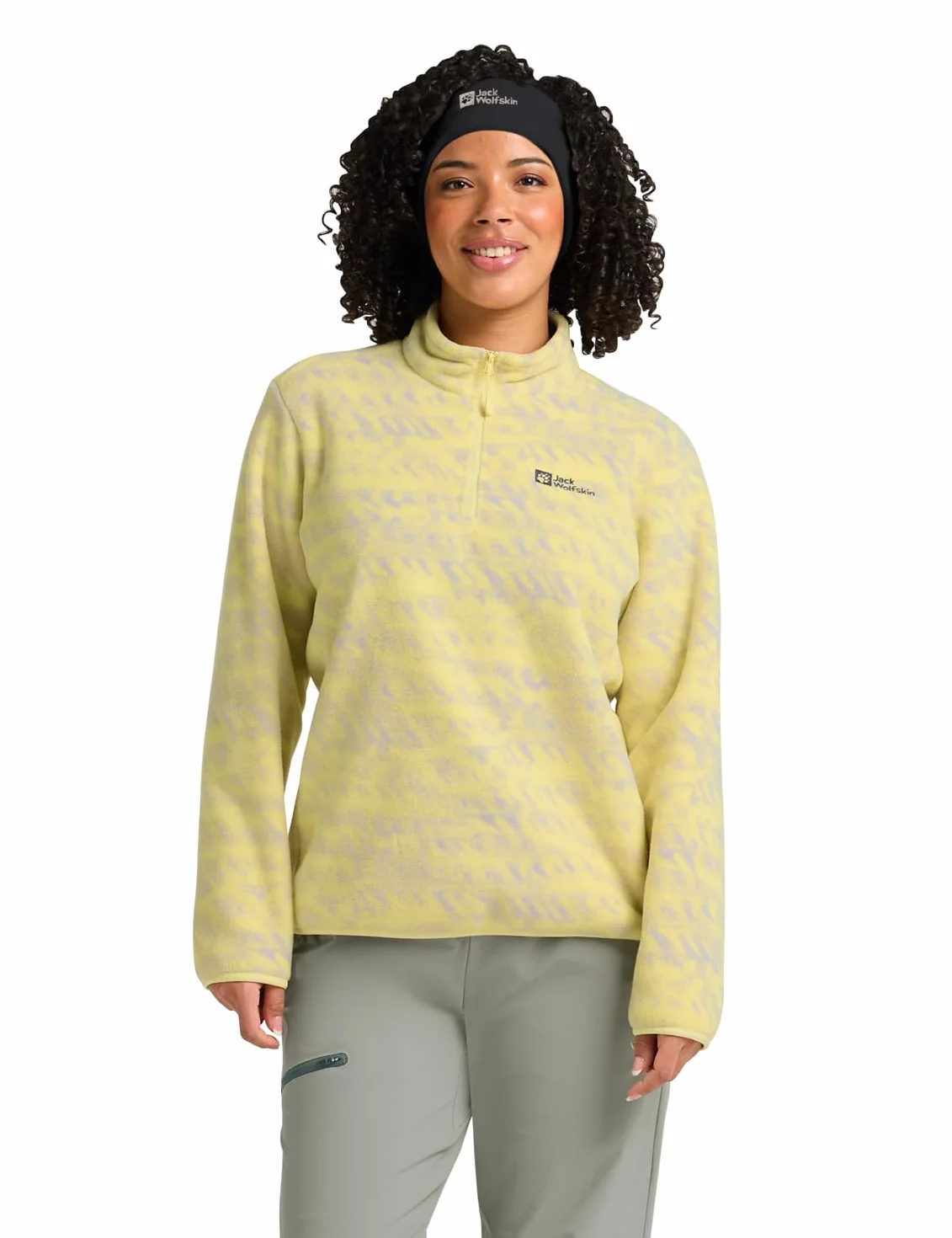 Jack Wolfskin Opaska na czoło Real Stuff Black One Size