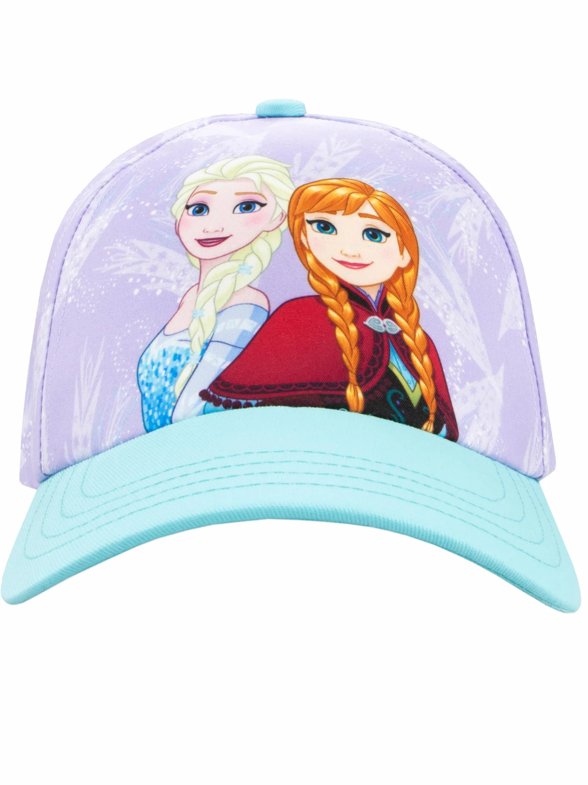 Kapelusz Disney Frozen | Dziewczyńska Czapka Baseballowa | Akcesoria Elsa Dla Dziewczyn | Oficjalny Towar z Filmu Frozen | Fioletowy Rozmiar Uniwersalny