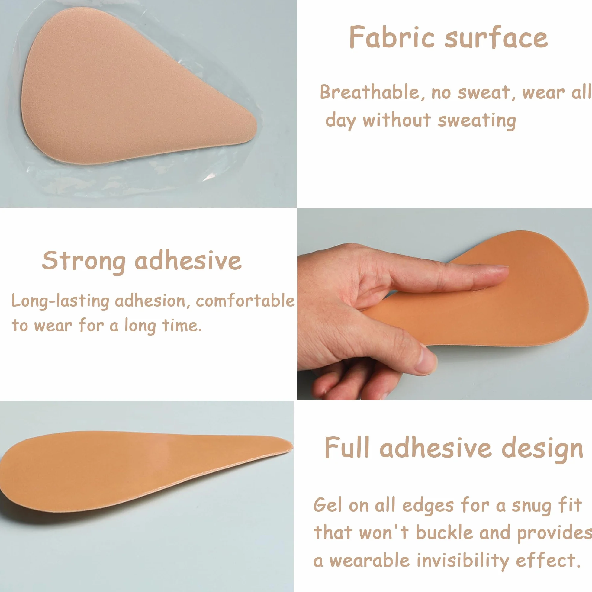 Cameltoe wkładka Slip Slip Concealer Samoprzylepna silikonowa ochrona, niewidoczna, wielokrotnego użytku, do kostiumu kąpielowego, rajstop, spodni do jogi, bikini