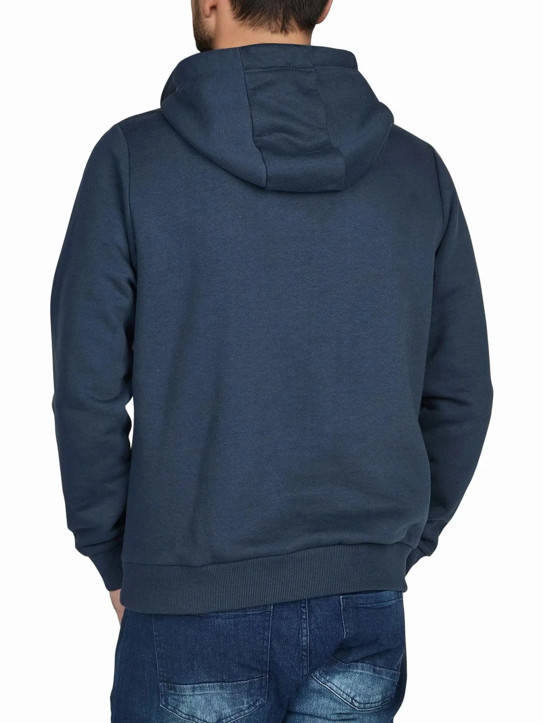 riverso Męski sweter z kapturem RIVNiklas Pullover Hoodie Kieszenie kangurka Cross-Over Kołnierz regularny, jednokolorowy, bawełna, szary, brązowy, zielony, czerwony, niebieski, czarny, S, M, L, XL, 2XL, 3XL, 5XL