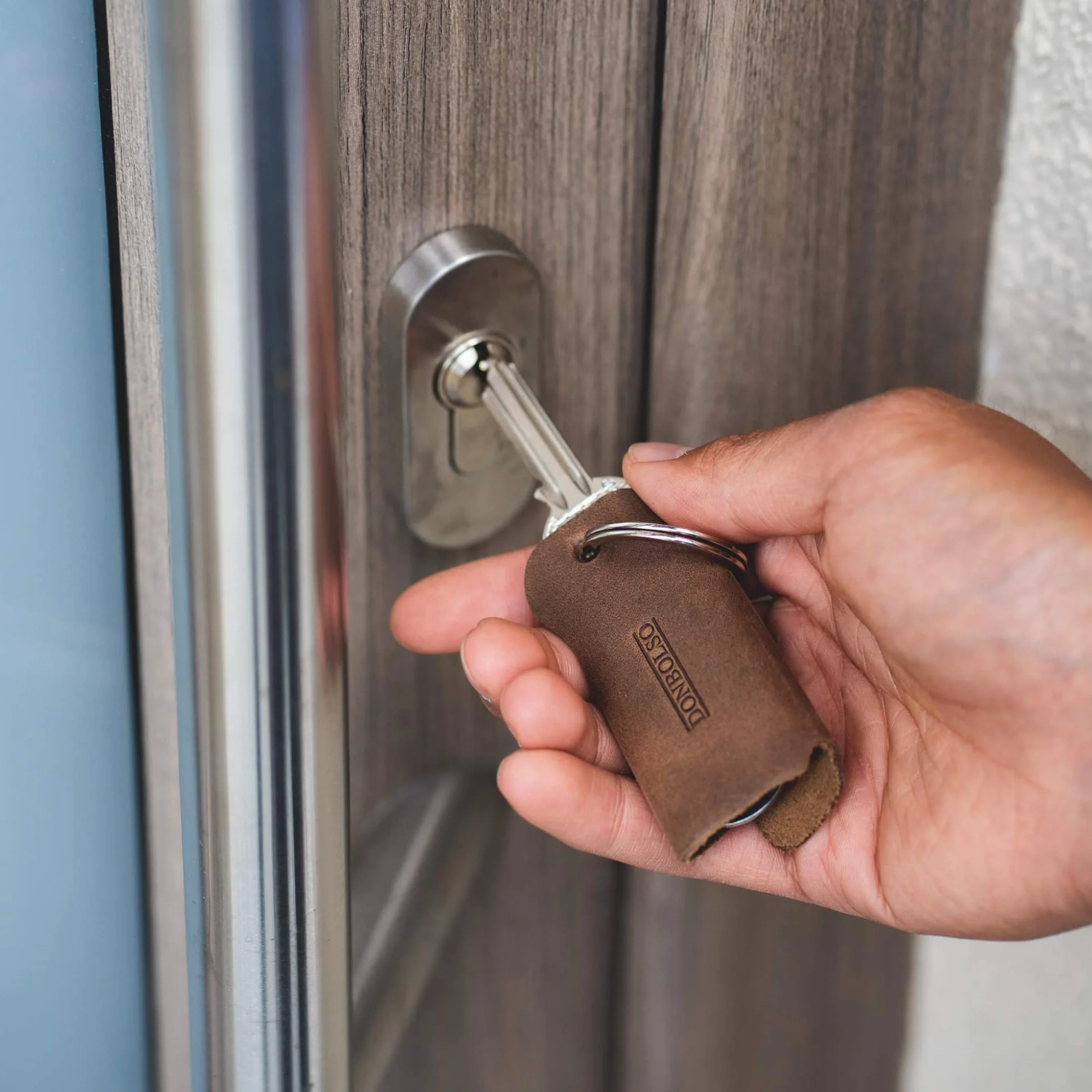DONBOLSO® Colt I etui na klucze ze skóry na 1-6 kluczy dla kobiet i mężczyzn