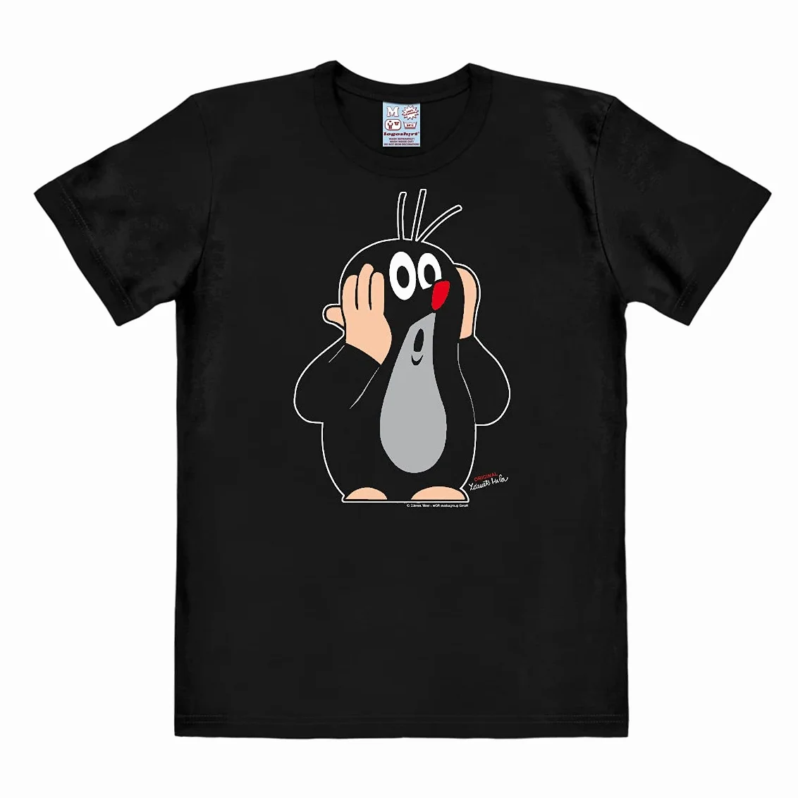 Logoshirt® Krecik I Oh Oh I Koszulka z nadrukiem I Damska i męska I Z krótkim rękawem I Licencjonowany oryginalny design