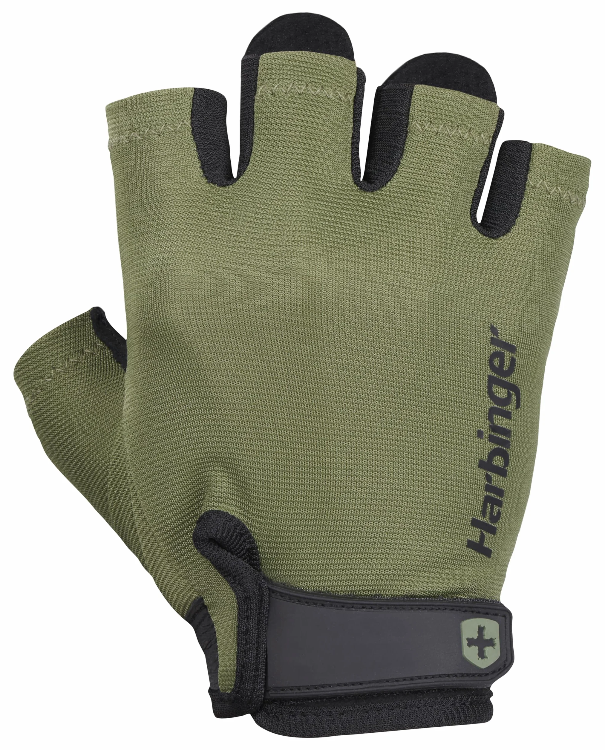 Harbinger Rękawice do podnoszenia ciężarów Power 2.0, unisex, zielone, rozmiar M