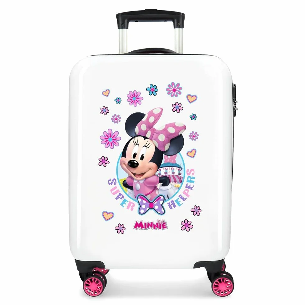 Disney Walizka Super Helpers, 38 x 55 x 20 cm, biały, 38x55x20 cm, Walizka