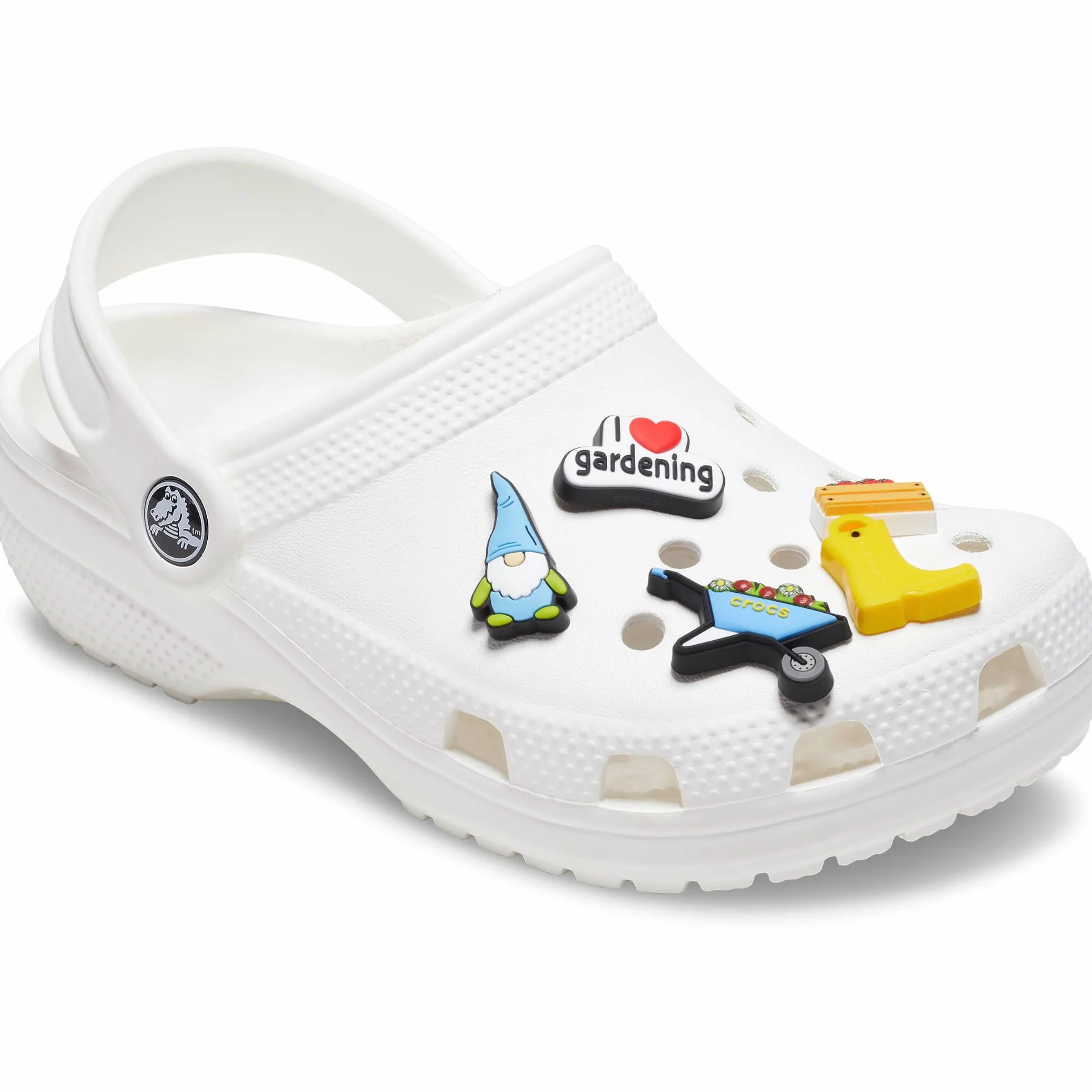 Crocs Uniseks Garden Party 5 sztuk zawieszek do butów, wielokolorowe, jeden rozmiar, wielobarwny, Rozmiar Uniwersalny
