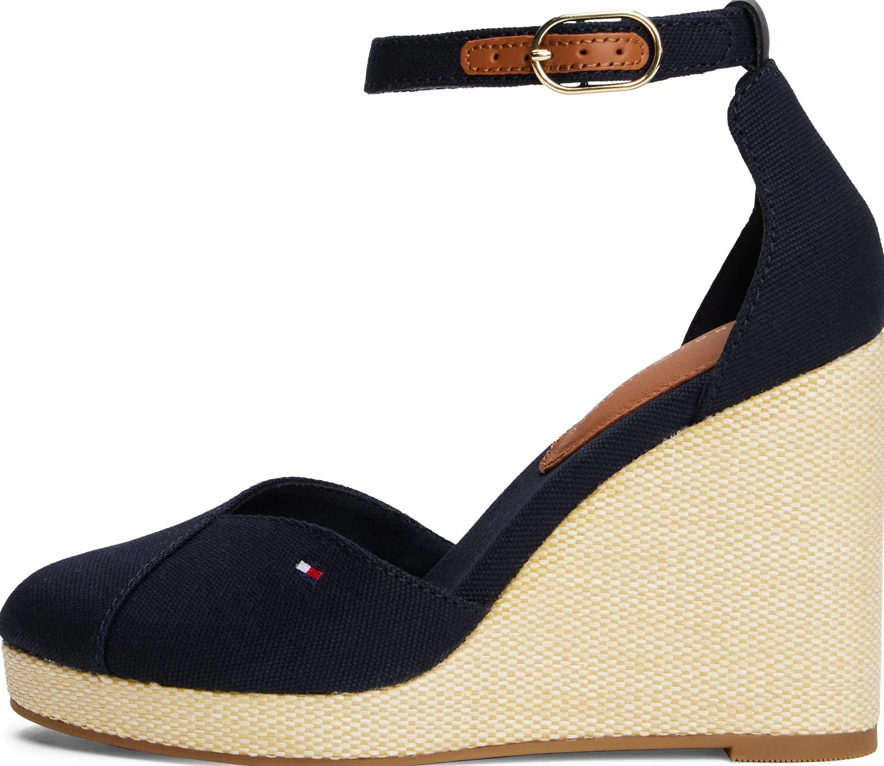 Tommy Hilfiger Kobiety Flag High Wedge Espad Closed ToeEspadryle na koturnie