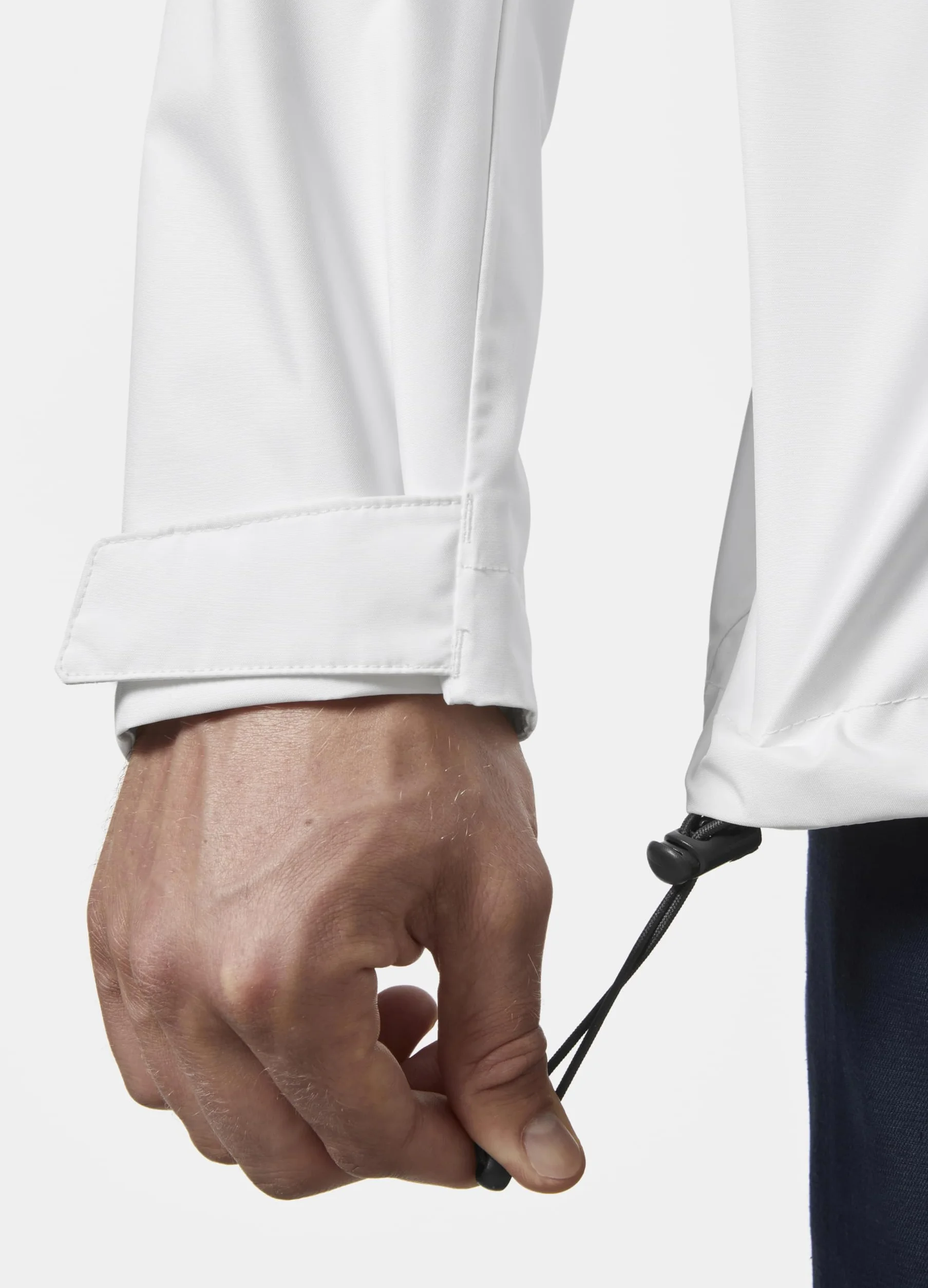 Helly-Hansen Męska kurtka z kapturem Crew 2.0, 001 Biały, XL
