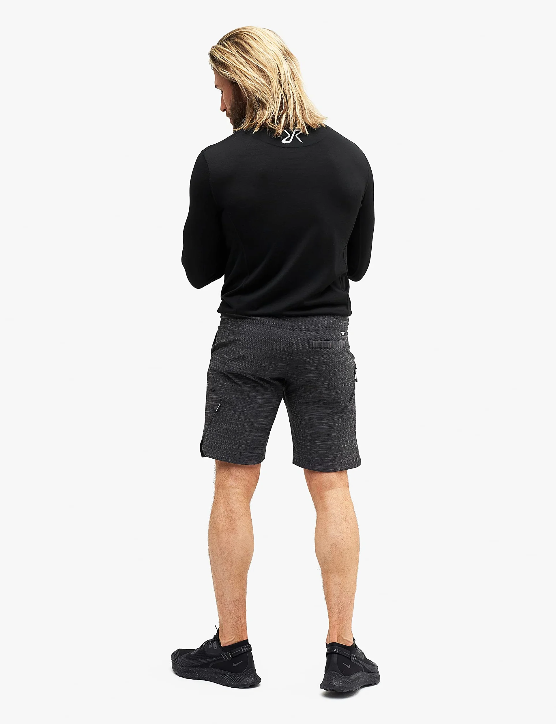 RevolutionRace Hike & Dive Shorts Męskie, Hybrydowe szorty turystyczne i szorty kąpielowe do wszystkich aktywności na świeżym powietrzu