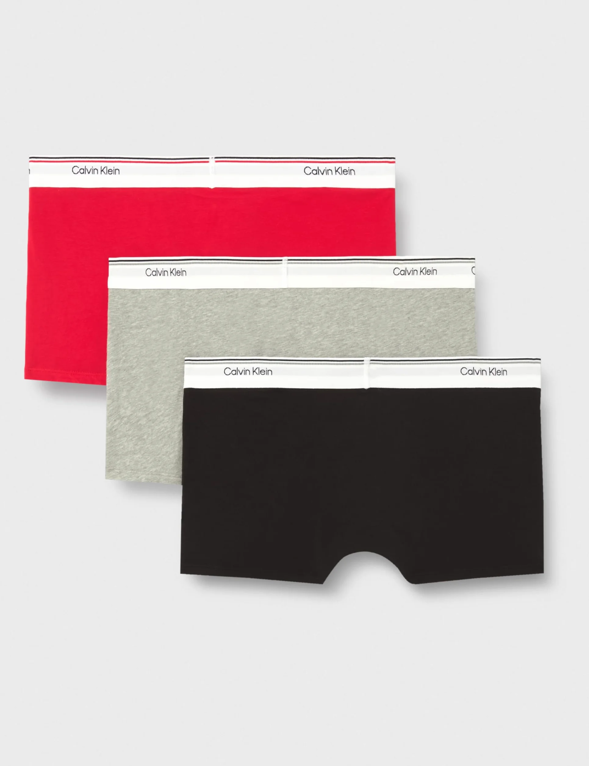 Calvin Klein Męskie bokserki z niskim stanem (3 sztuki), Szary (Empower/szary wrzos/czarny), XL