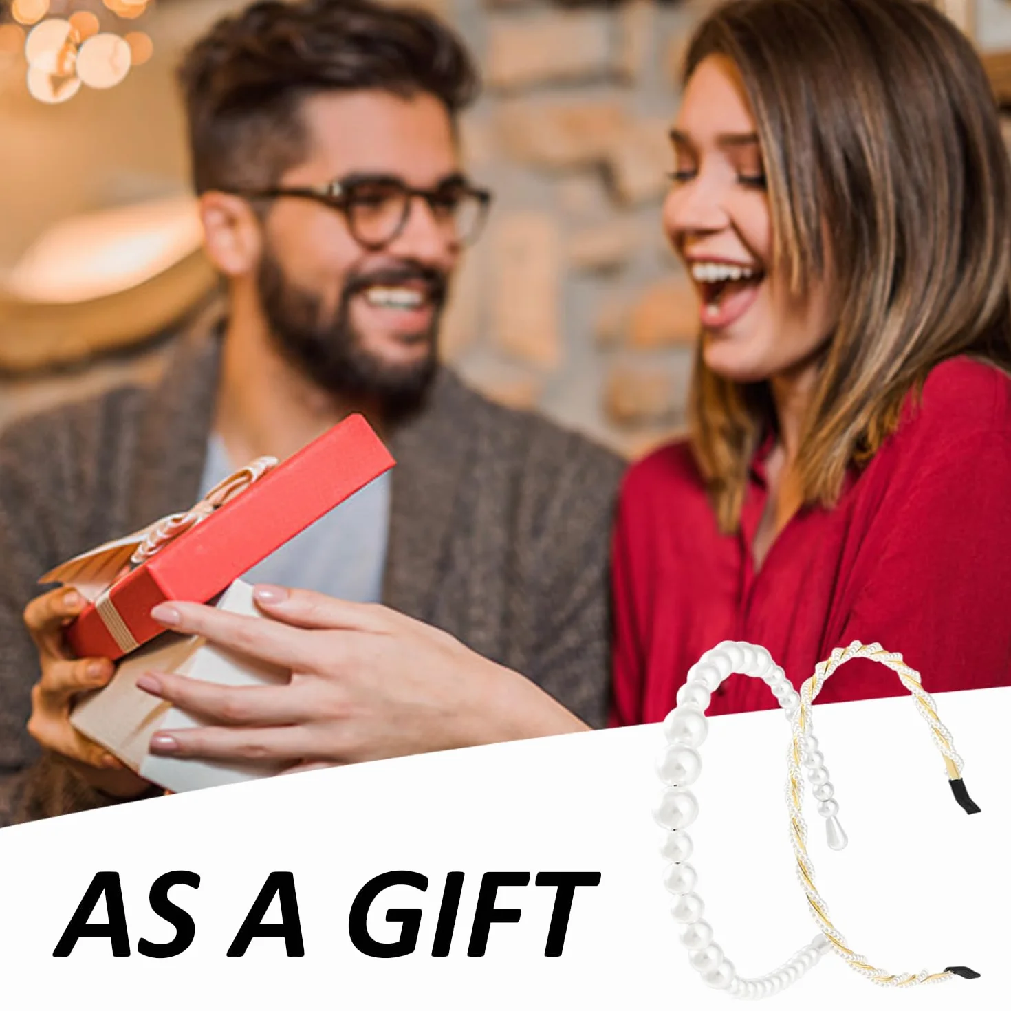 5 sztuk opasek na czoło z pereł, prosty zestaw ślubnych ozdób do włosów, eleganckie nakrycie głowy w stylu retro, akcesoria do stylizacji, odpowiednie na imprezy i do noszenia na co dzień