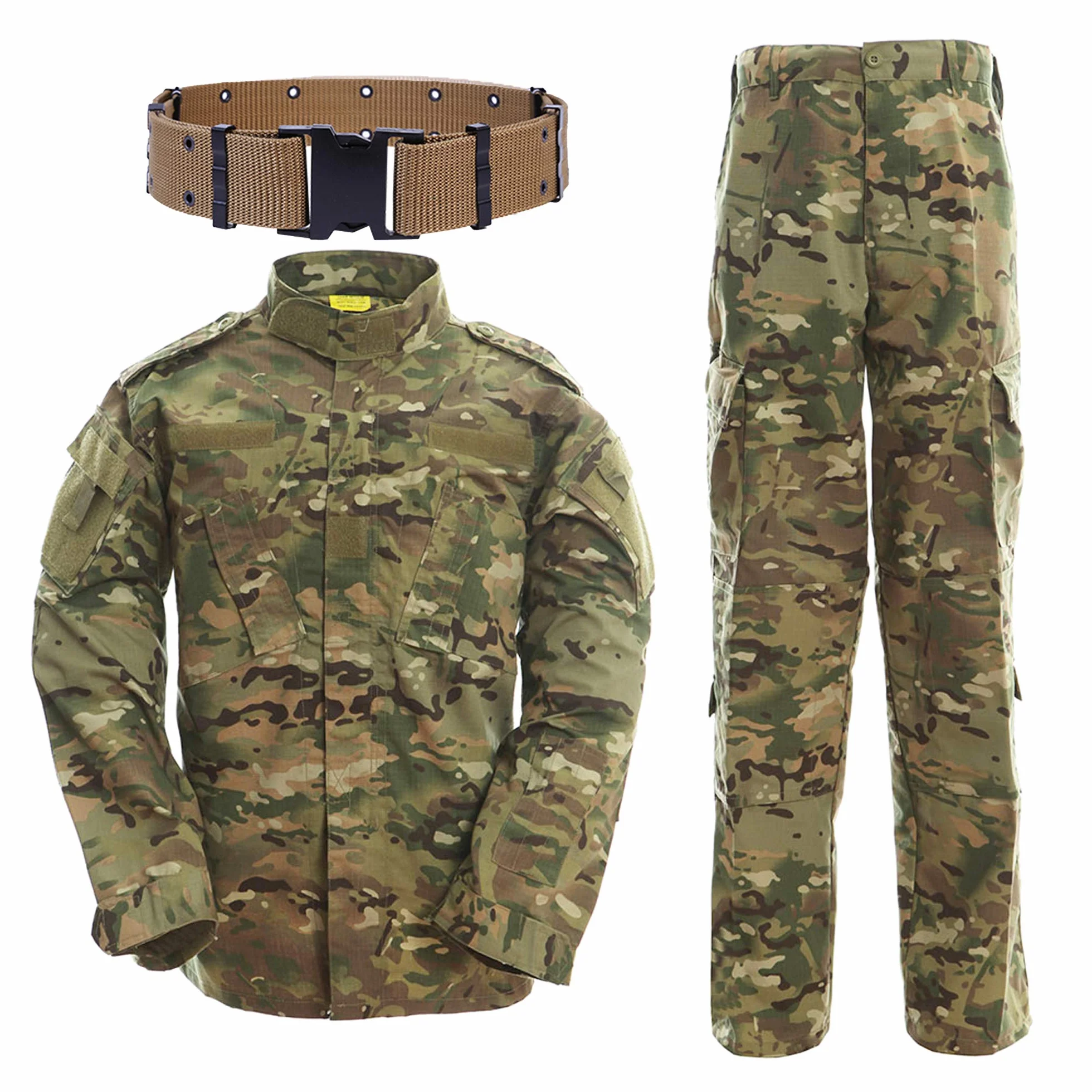 Kombinezon taktyczny, męska kurtka moro moro bojowa BDU koszula i spodnie mundur gra wojenna armia wojskowy paintball airsoft polowanie strzelanie kamuflaż