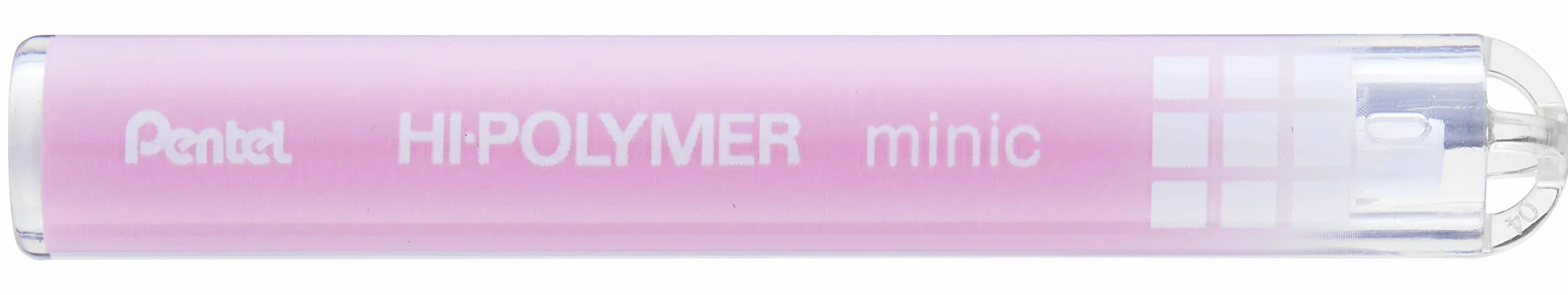 Pentel Minic ZE82 Pióro gumowe, worek 1, różowe ciało