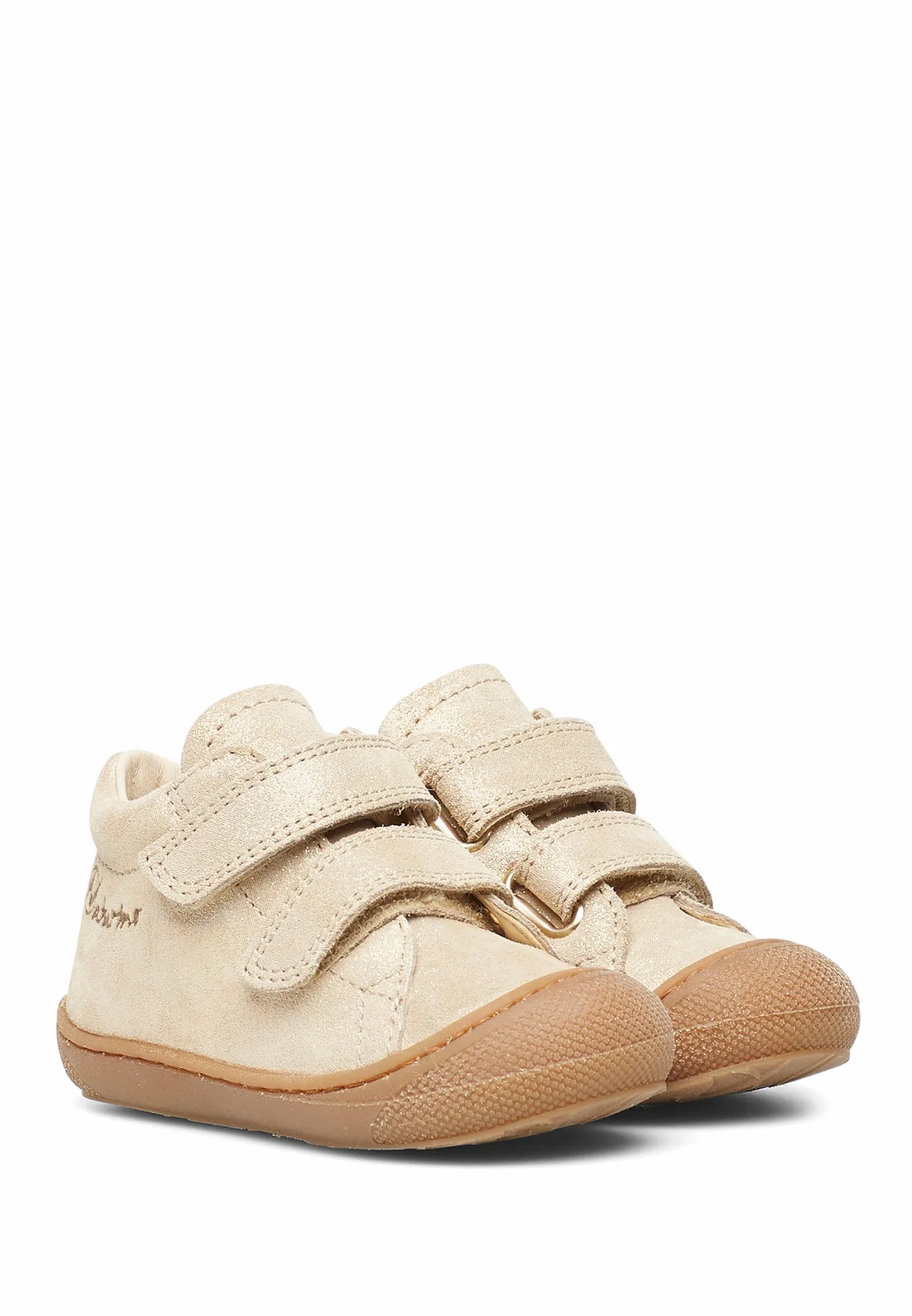 Naturino Buty z błyszczącego zamszu