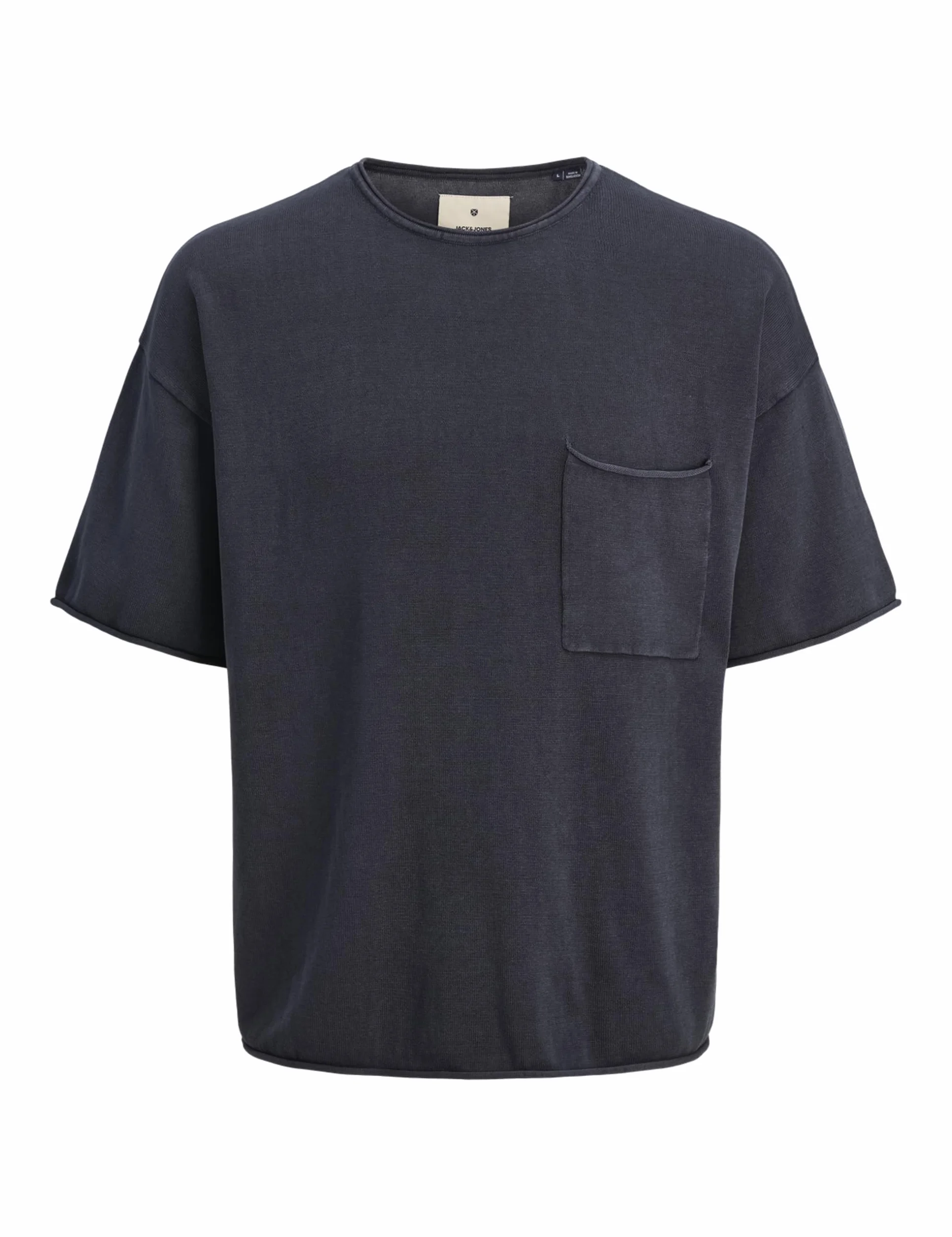 Jack & Jones Jprbluleon Knit Crew Neck SS, b??kitne noce, L