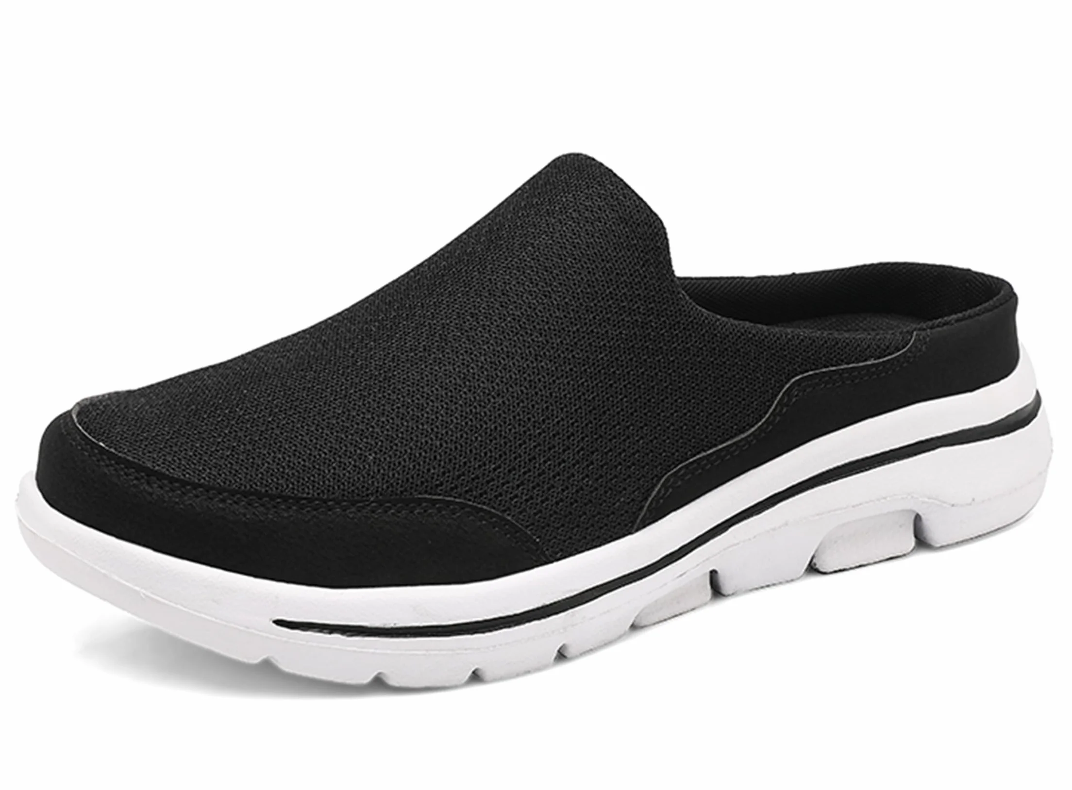 SMajong Clogs damskie letnie kapcie męskie, lekkie, oddychające buty ogrodowe, antypoślizgowe, wsuwane, uniseks, rozmiar 36-48