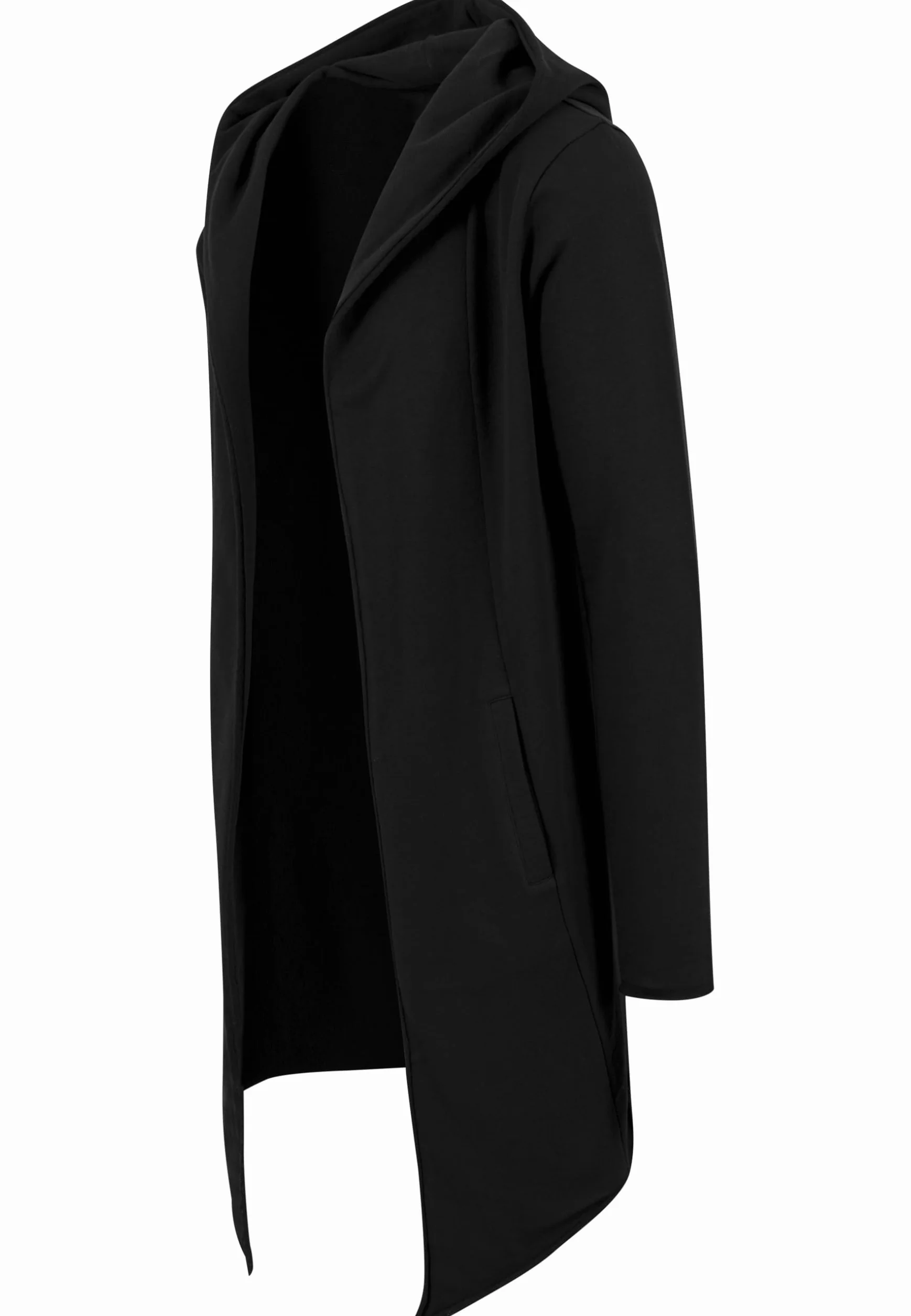 Urban Classics M?ska kurtka z d?ugim r?kawem Open Edge Cardigan z dzianiny, czarny, M