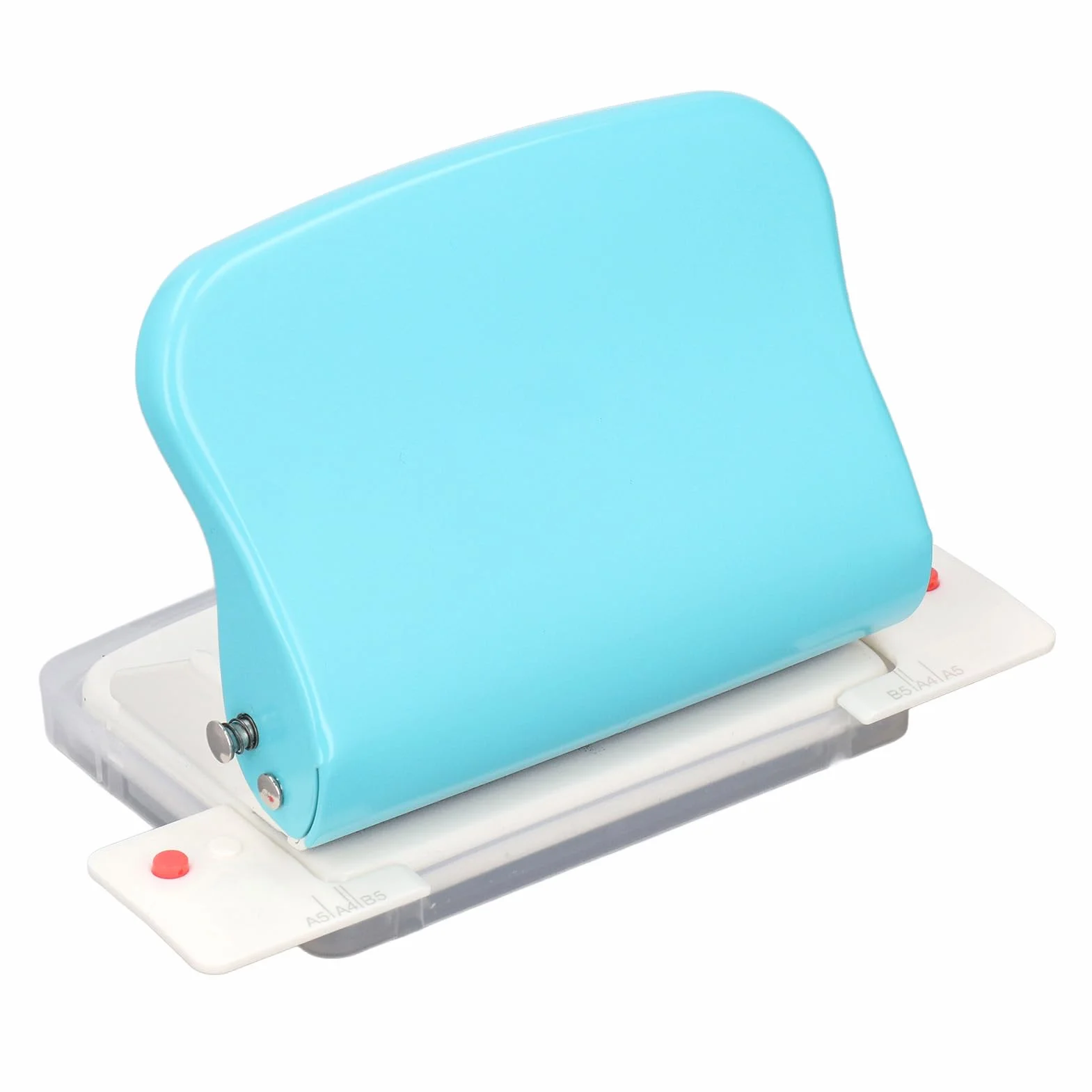 Segregator Spiralny A4 A5 A6 A7 z Cewką Okrągłą Ręczny Otwór 9,5mm Głębokość 7mm Pojemność 10 Arkuszy Biurowy Organizer Papierowy