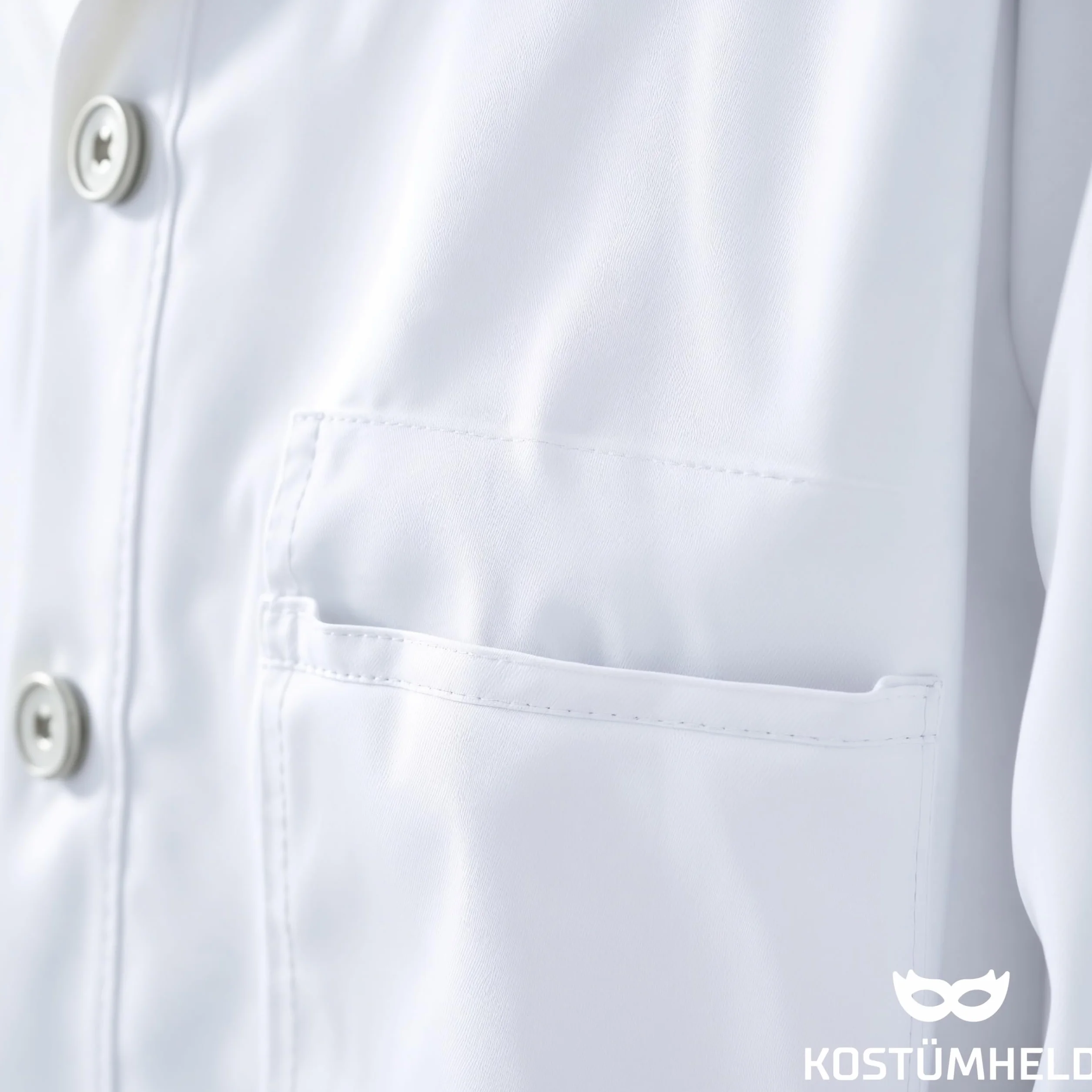 TK Gruppe Timo Klingler Medycyna kostium unisex - fartuch Artzkittel - pielęgniarka - płaszcz laboratoryjny Nurse biały - karnawał - dla kobiet i mężczyzn