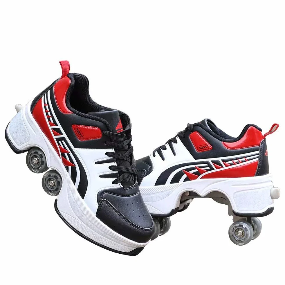 Wielofunkcyjne buty 2 w 1, z kółkami, regulowane