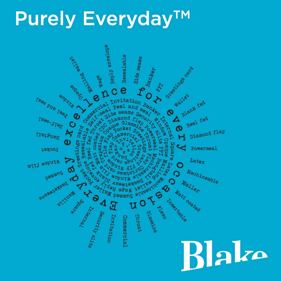 Blake Everyday 324 X 229 Mm 90 gsm Kieszeń Samozamykające 12891/25 Pr Biały Pakiet 500