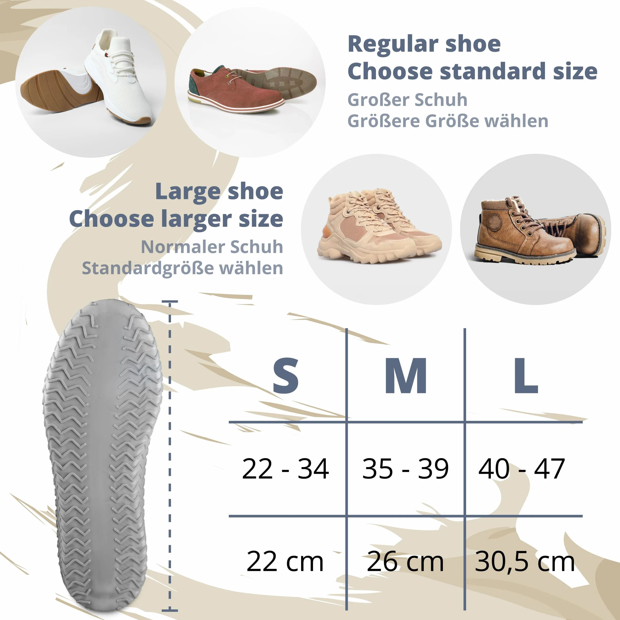 SULPO ochraniacze przeciwdeszczowe na buty - silikonowe osłony do butów w różnych kolorach - turystyczne osłony na buty - kalosze składane - ochrona przed wodą - sneaker protectors