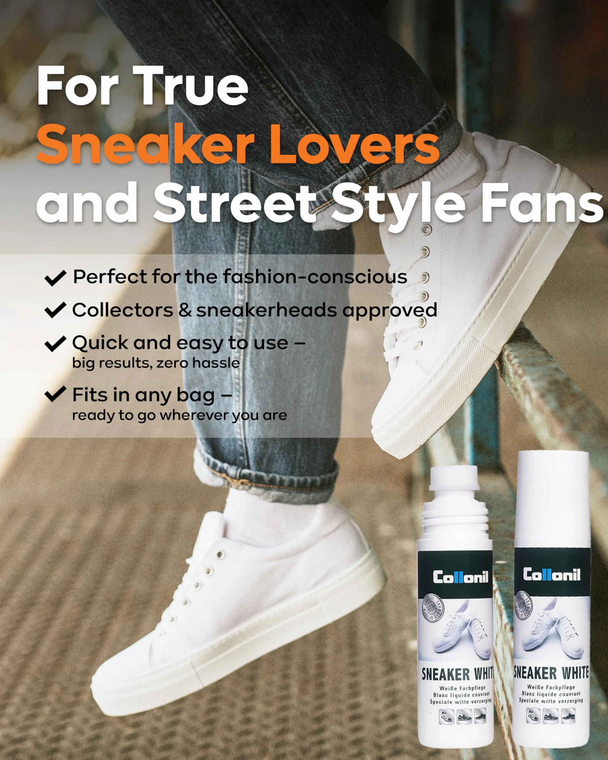 Collonil Sneaker White pielęgnacja butów bezbarwny