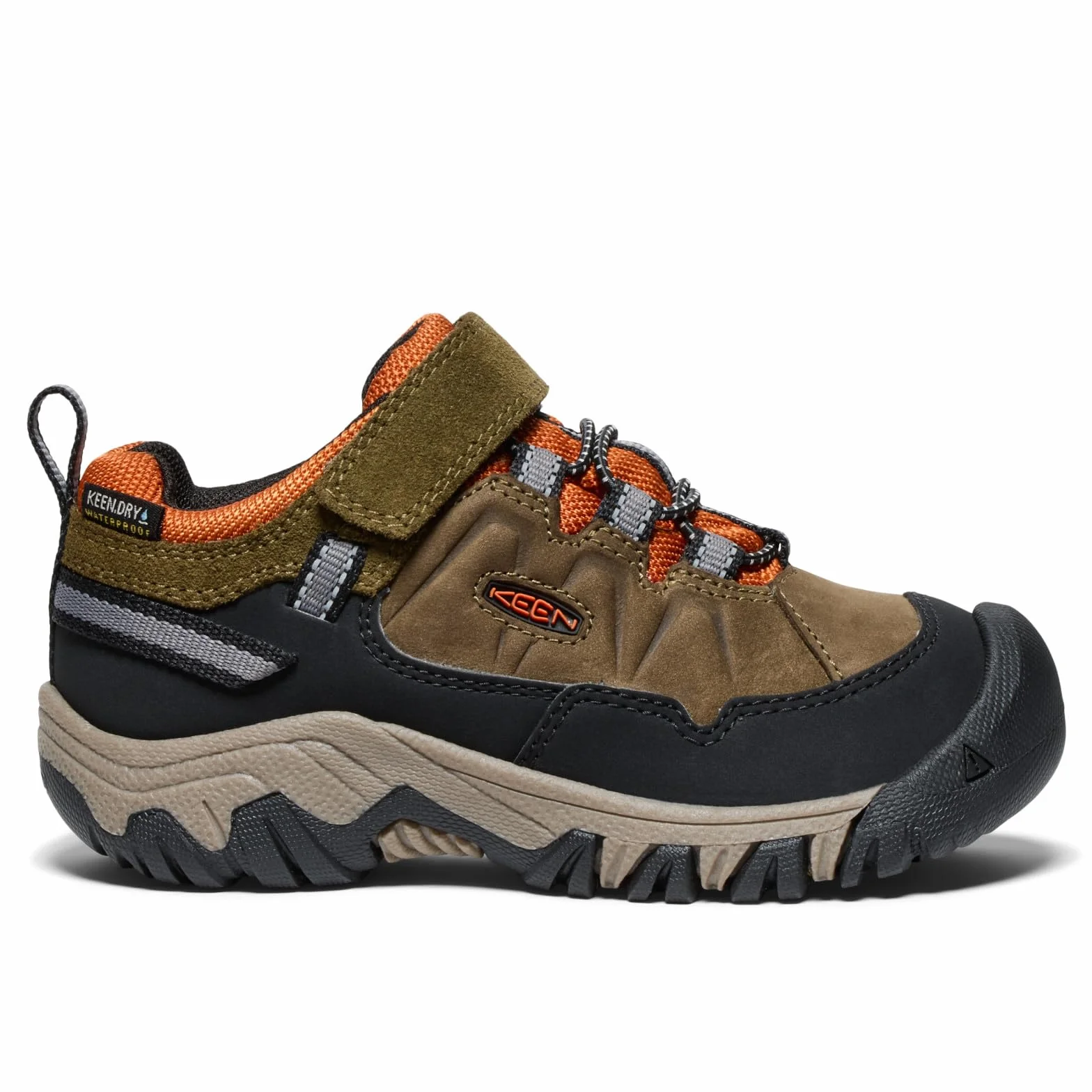 KEEN Uniseks - dzieci Targhee 4 Low WaterproofButy trailowe