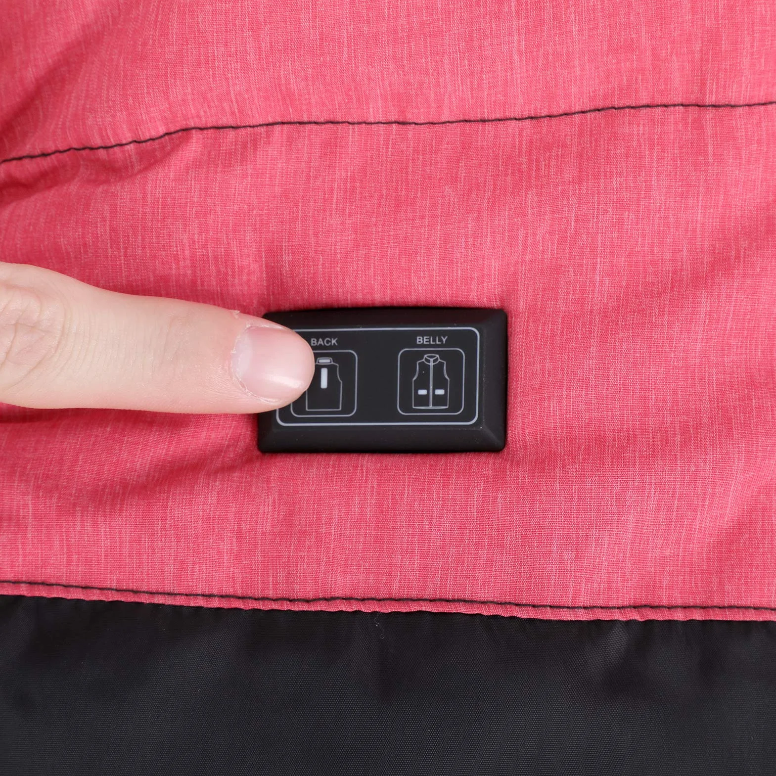 Ogrzewana kamizelka damska, ładowana przez USB, elektryczna ogrzewana kurtka z niezależnym ogrzewaniem z tyłu, kurtka grzewcza do aktywności na świeżym powietrzu, wędrówek, motocykli XL XL