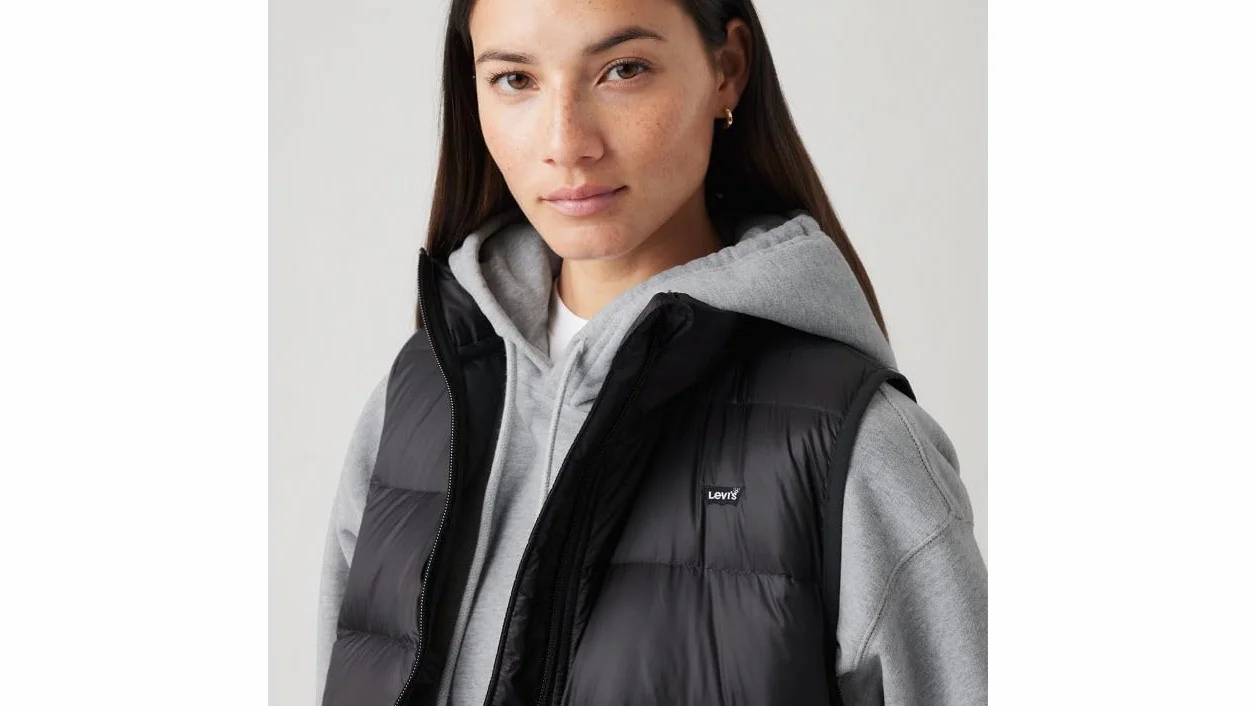 Levi's Damska kamizelka Polly Packable, Caviar, S