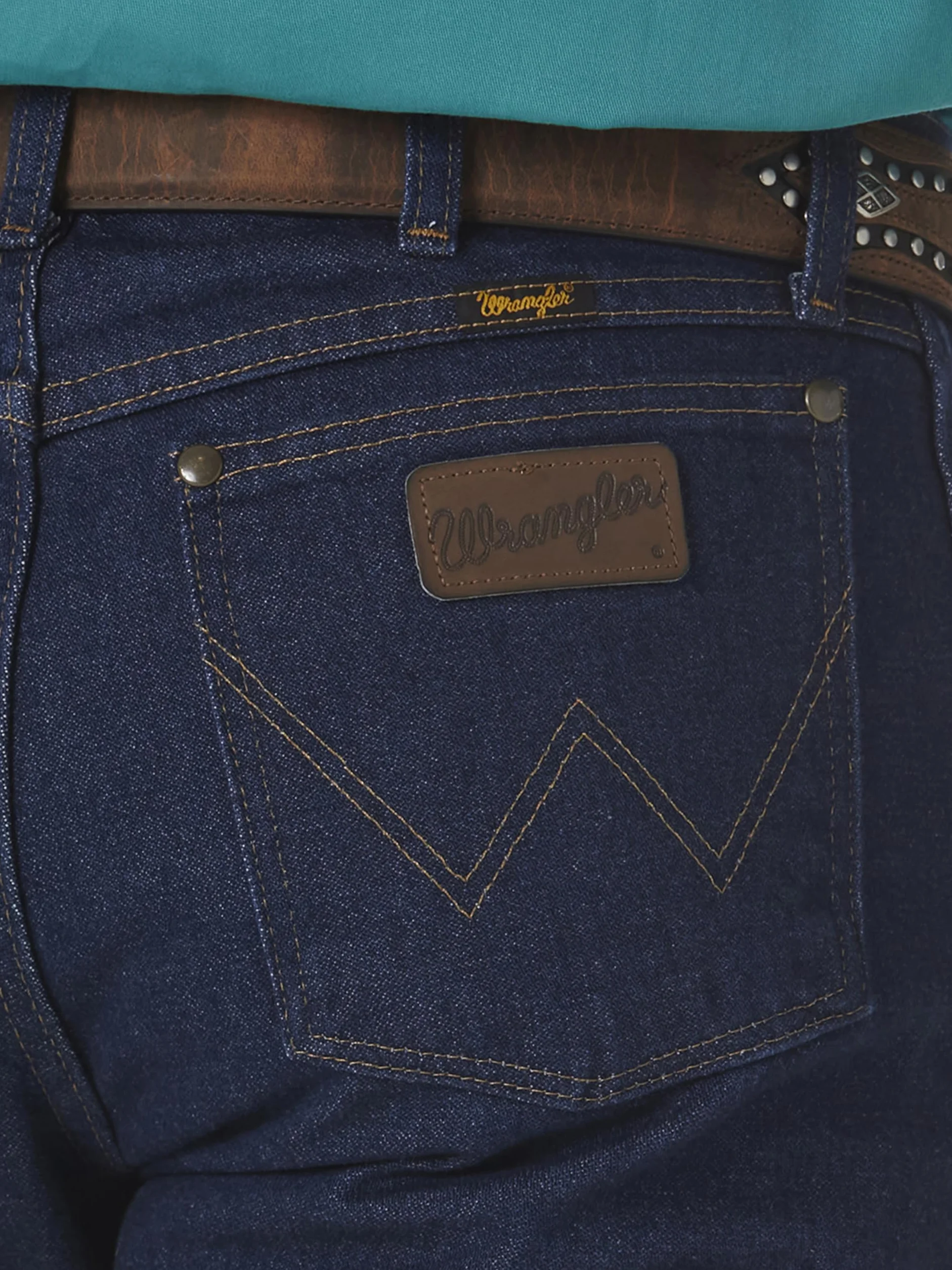 Wrangler Dżinsy Premium Performance Cowboy Cut Regular Fit - Dżins Mężczyźni