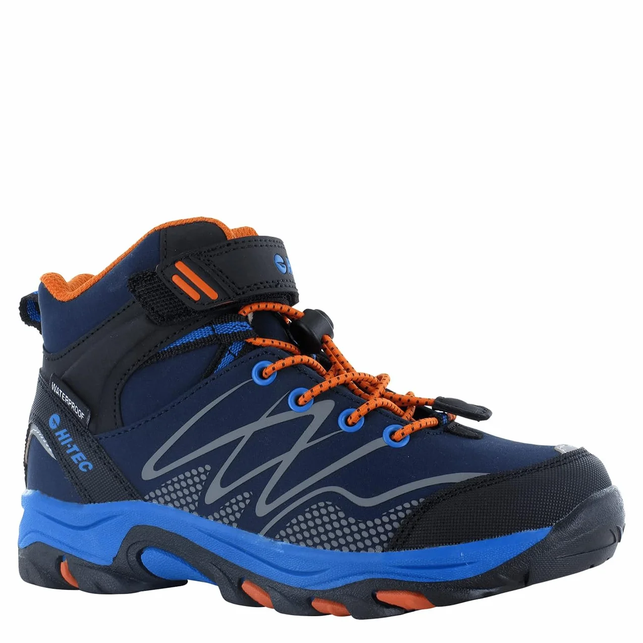 HI-TEC Chłopcy Blackout Mid Wp JrButy do chodzenia