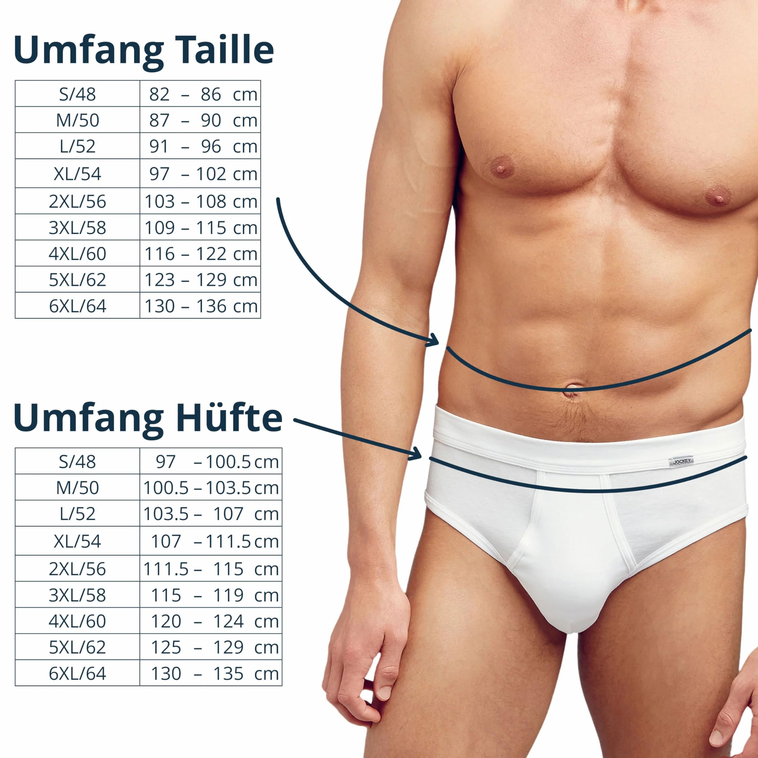 Jockey z rozporkiem Mężczyźni Luxury Cotton