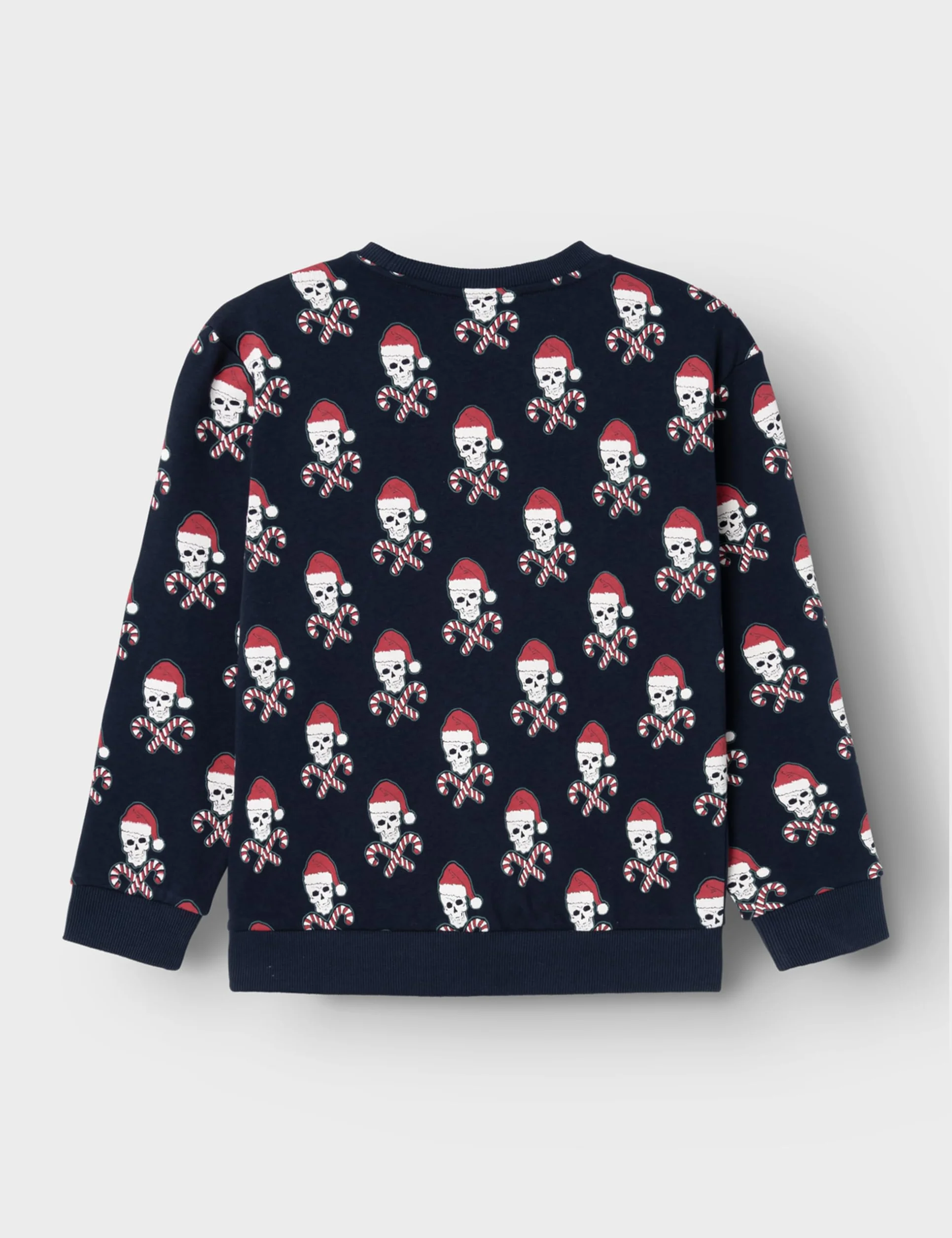 NAME IT Boy bluza bożonarodzeniowa, Dark Sapphire, 134-140