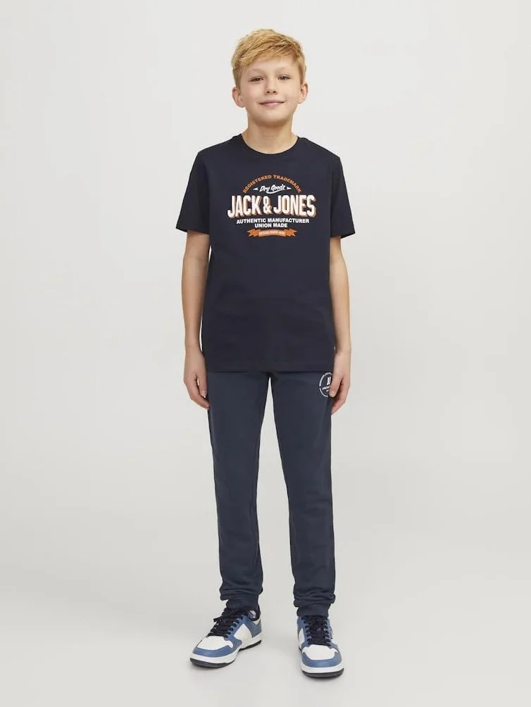 JACK&JONES JUNIOR Jpstgordon Jjswift Sweat Pants Noos Mni - spodnie dresowe Chłopcy