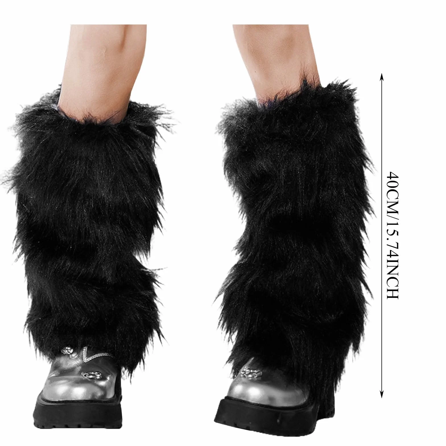 GWAWG Fur Futrzane Ocieplacze na nogi Futrzane Koce na buty, ciepłe rękawy na buty, puszyste rękawy na buty, wygodne koce na nogi, puszyste kierowcy nóg do garniturów