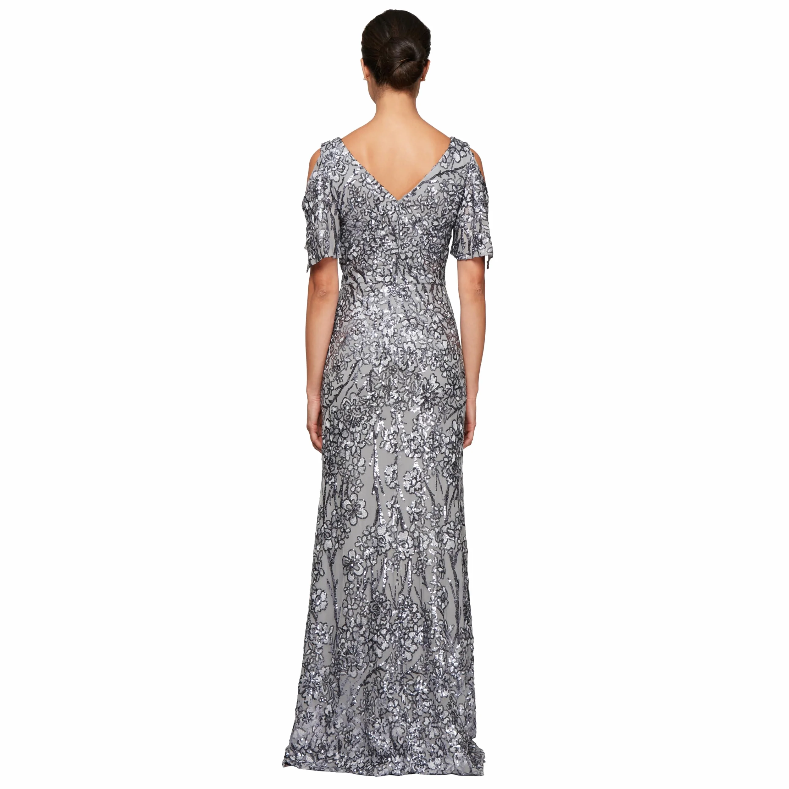 Alex Evenings Sukienka na specjalną okazję damski Long Sequin Dresses