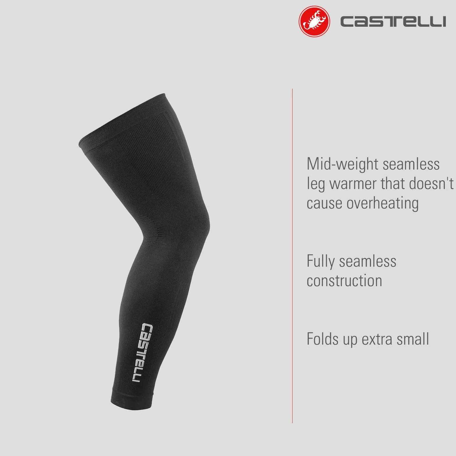 castelli getry UNISEKS Pro Seamless Leg Warmer