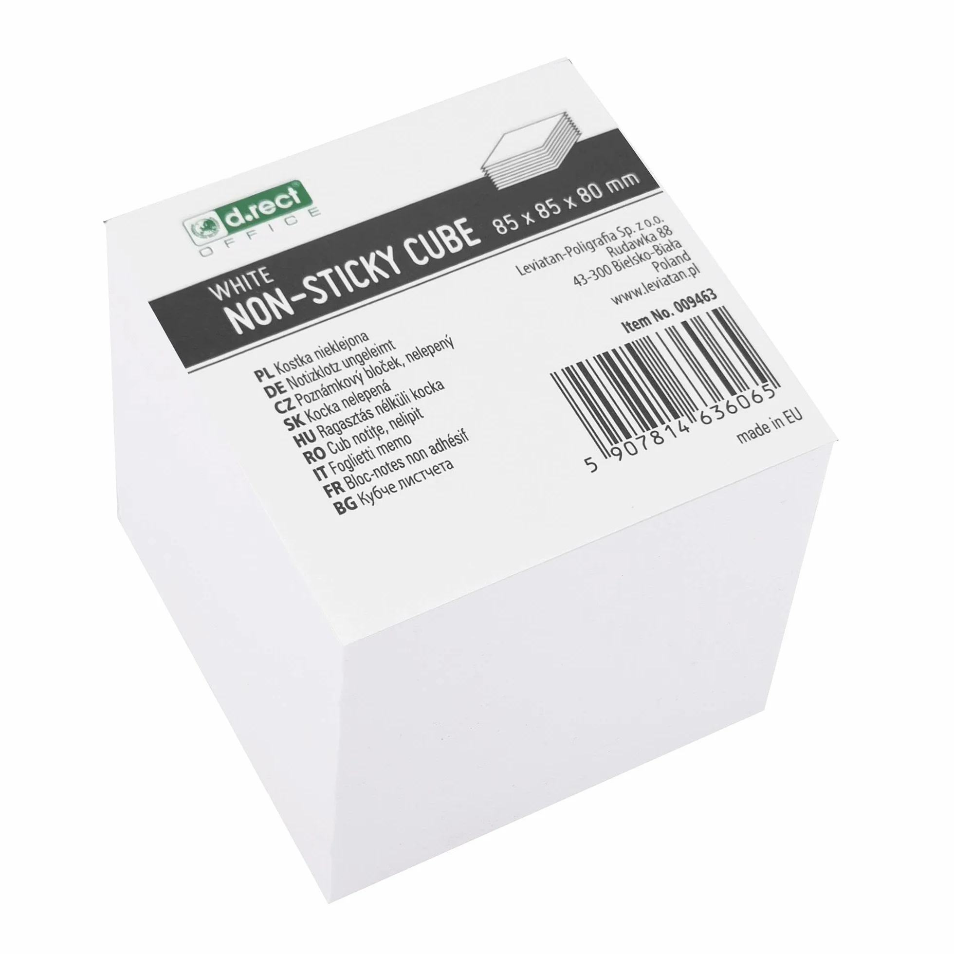 D.RECT Pudełko na karteczki z siatki z 700 arkuszami papieru do notatek (85 x 85 x 80 mm), skrzynka na karteczki, siatka o wyglądzie metalu, 95 x 95 x 80 mm, srebrne