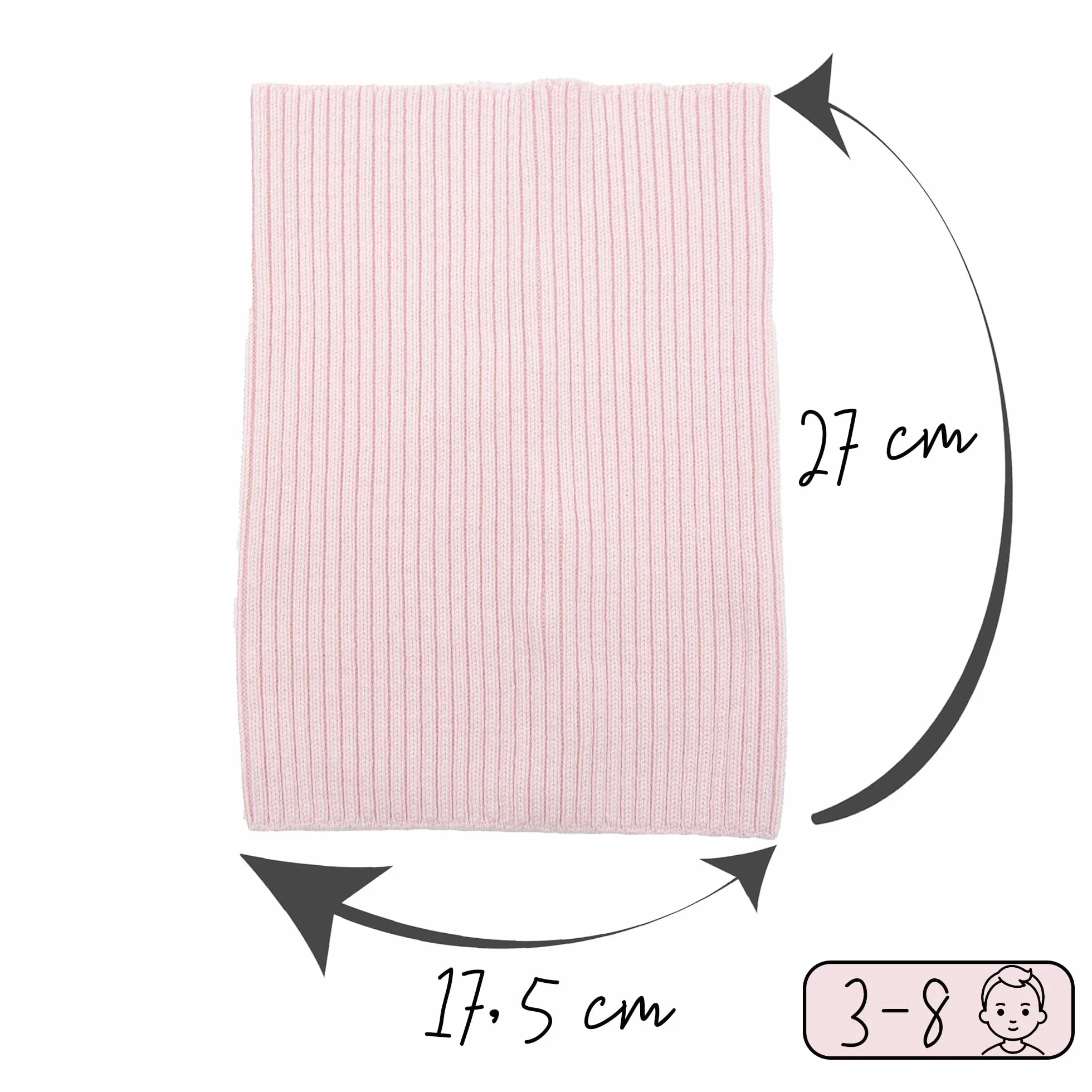 molti Dziecięcy zestaw czapek i szalików – czapka beanie i szal kominowy, 100% wełna z merynosów, jesień i wiosna, unisex, elastyczna, miękka, oddychająca, w 5 kolorach