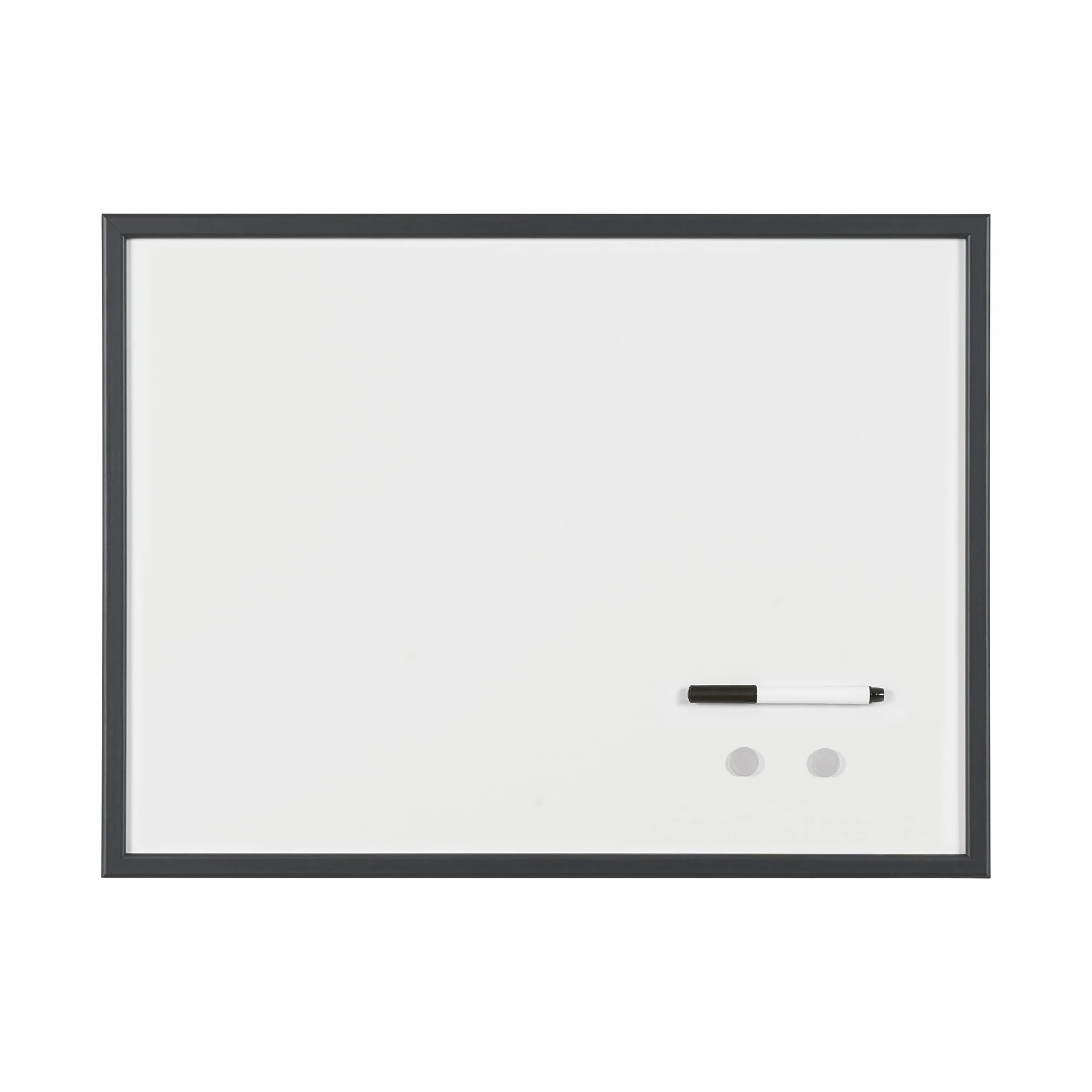 Bi-Office - tablica magnetyczna, sucha ścierka - 60 x 40 cm 60 x 40 czarna