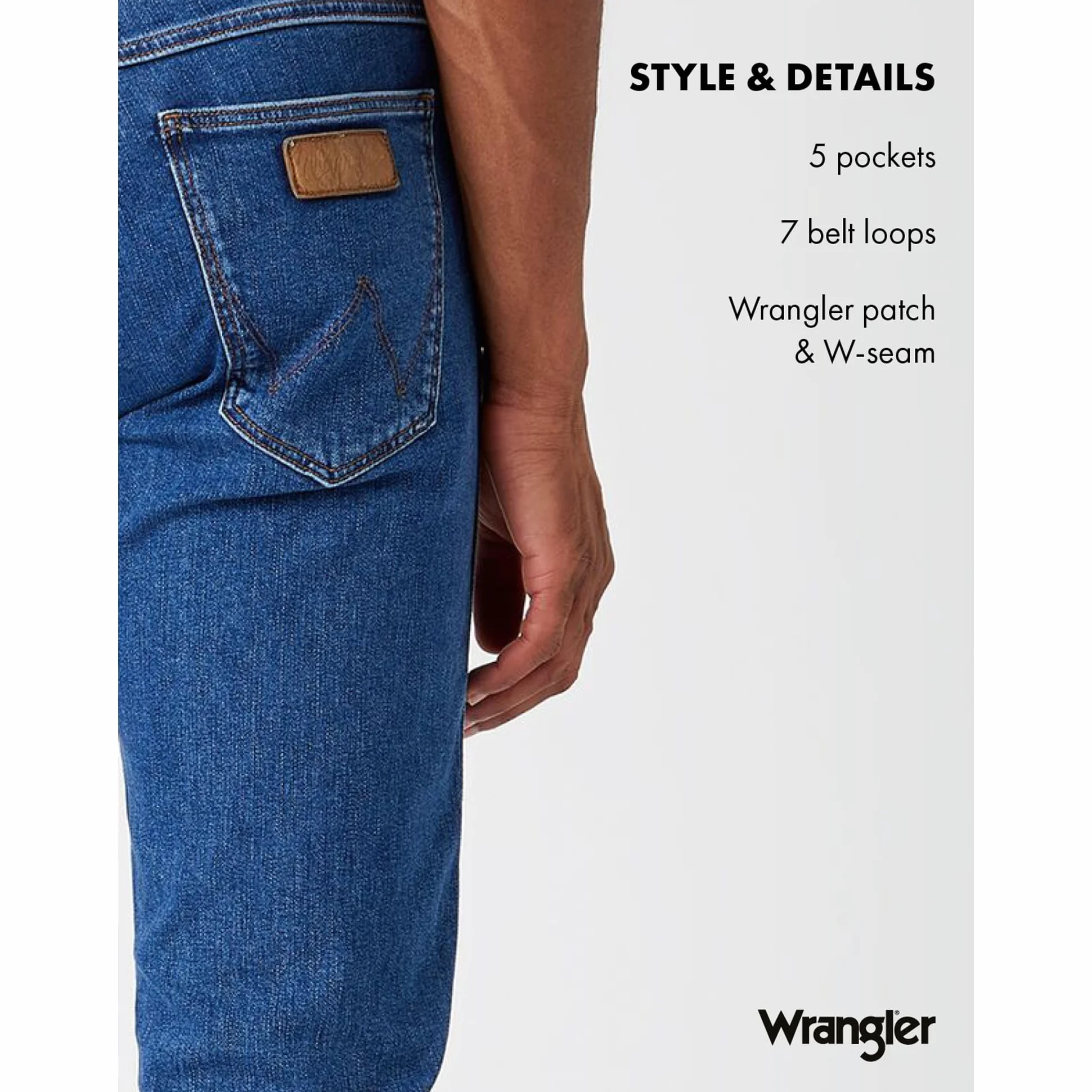 Wrangler GREENSBORO - Dżins Mężczyźni