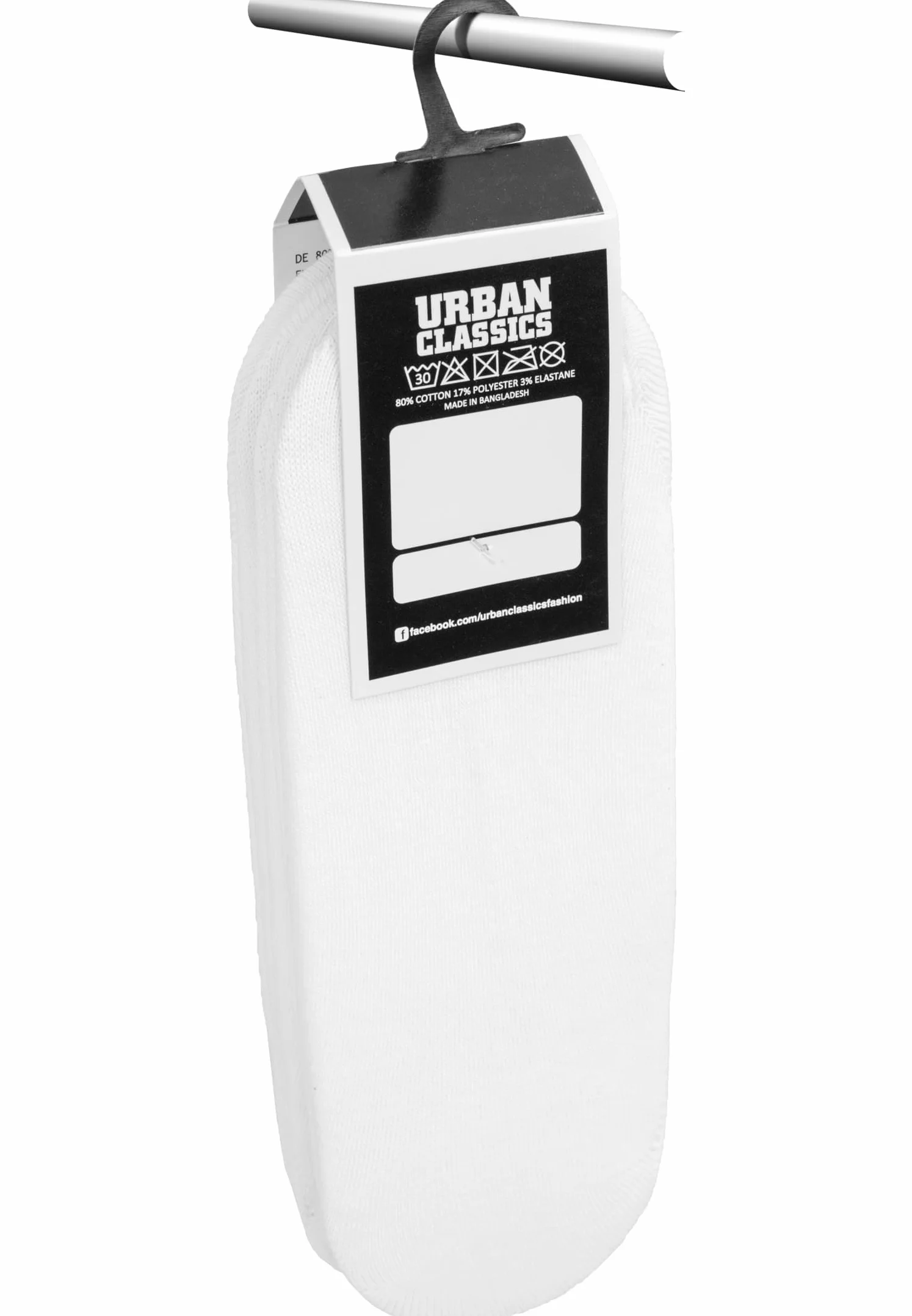 Urban Classics Skarpety unisex (5 sztuk), biały, 43-46 EU