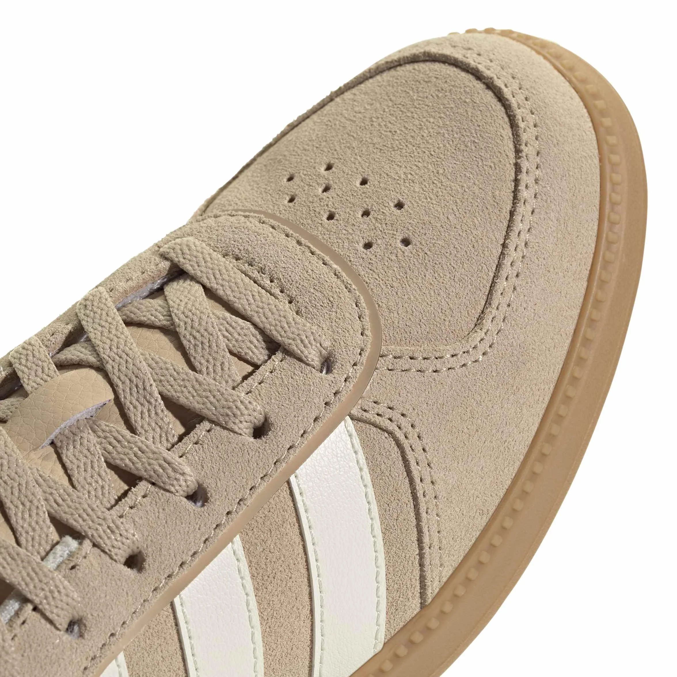adidas Uniseks - dzieci BREAKNET SLEEK SHOES JUNIOR, magic beige/off white/GUM 3, 35 1/2 EU