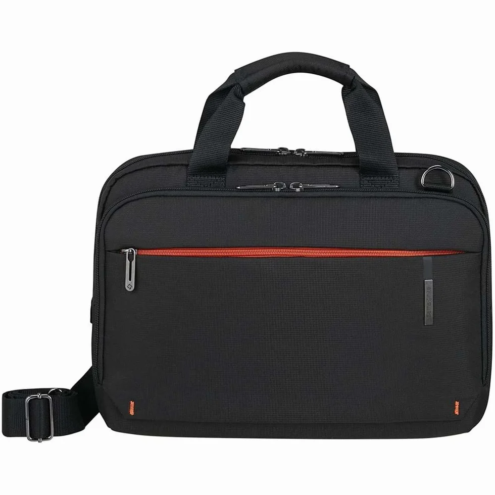 Samsonite Network 4 męska torba na laptopa aktówki (1 opakowanie), czarny (Charcoal Black), 14.1 Zoll, aktówki