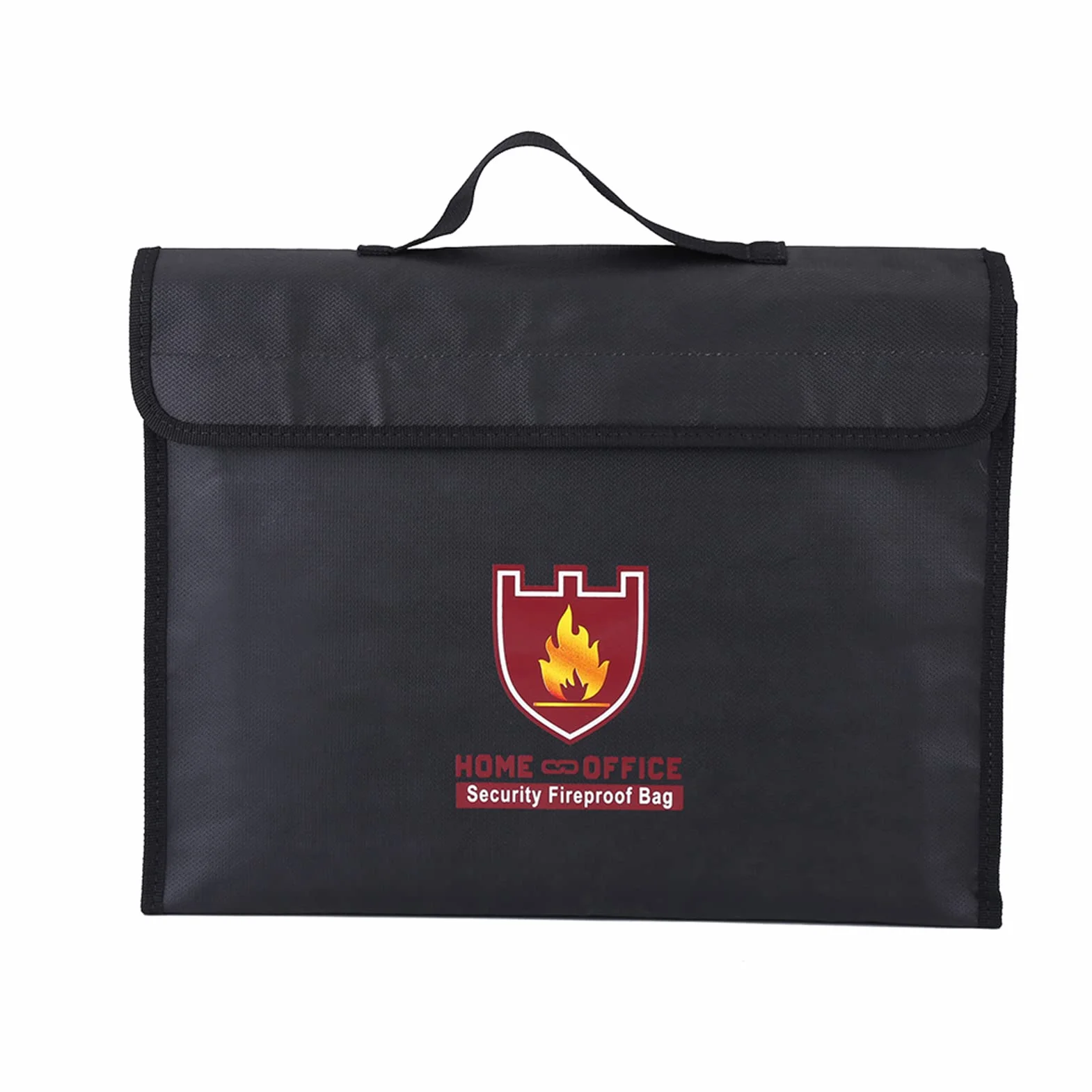 Ognioodporne Torby Na Dokumenty, Dwustronna Ognioodporna Torba Torba Na Pieniądze Etui Na Dokumenty Ognioodporna Torba Do Bezpiecznego Przechowywania Dokumentów Pieniężnych (38 * 28 * 7.5CM)