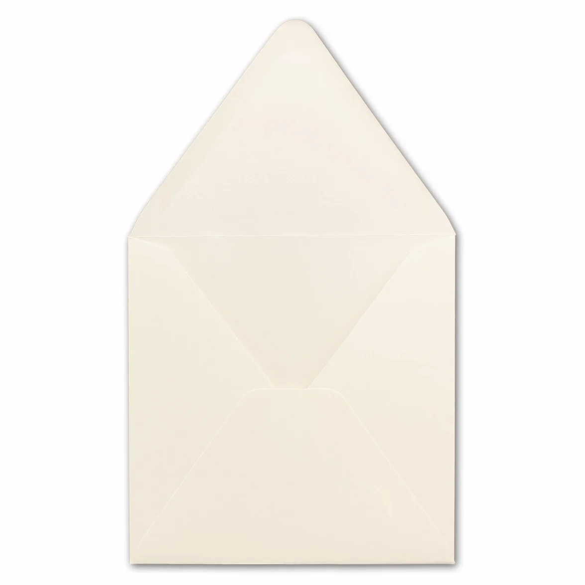 Koperty kwadratowe, 15 x 15 cm, kremowo-białe, na specjalne okazje, 120 g/m², opakowanie 25 sztuk, kolaż na mokro